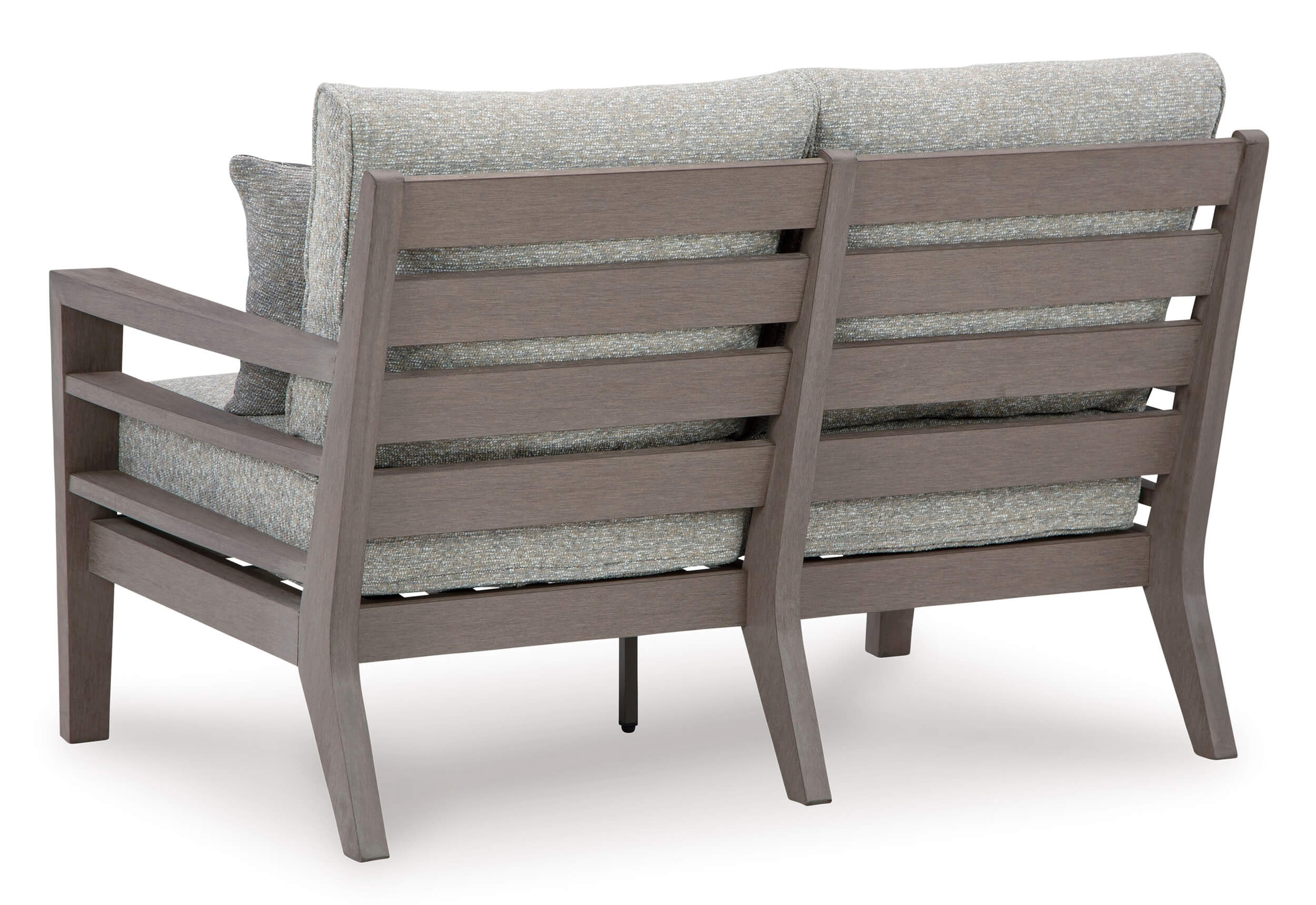 Hillside Barn Outdoor Nuvella Fabric/Weatherwood Set w/Pillows