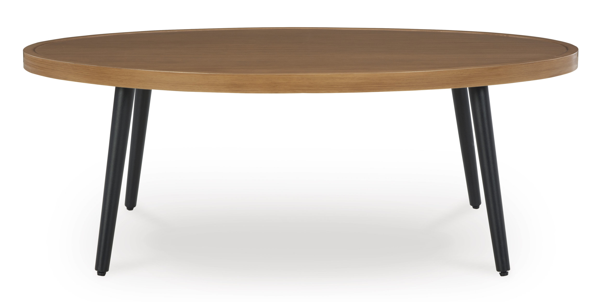 Horizon Hall Oval Aluminum Cocktail Table