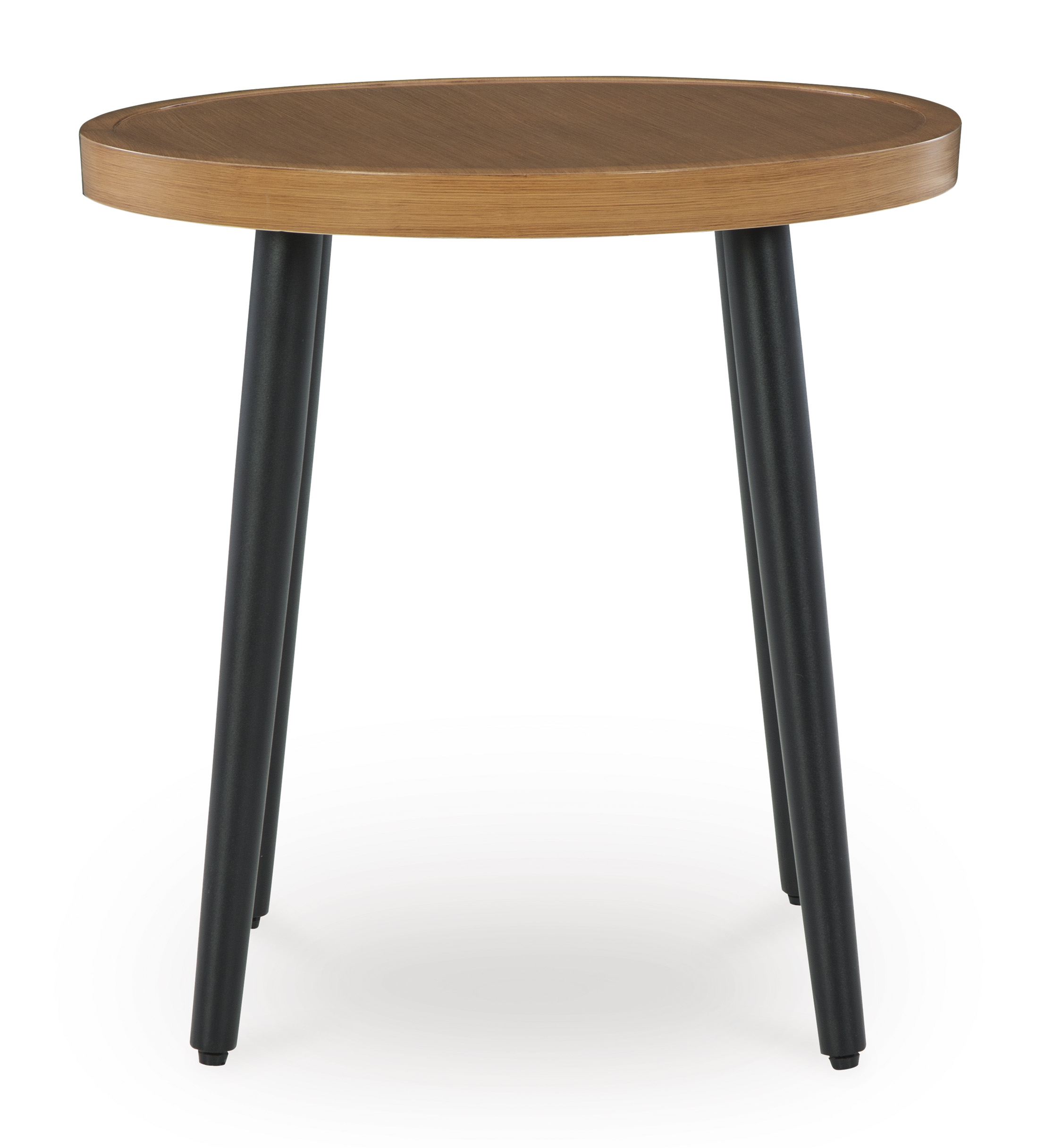 Horizon Hall Round Aluminum End Table