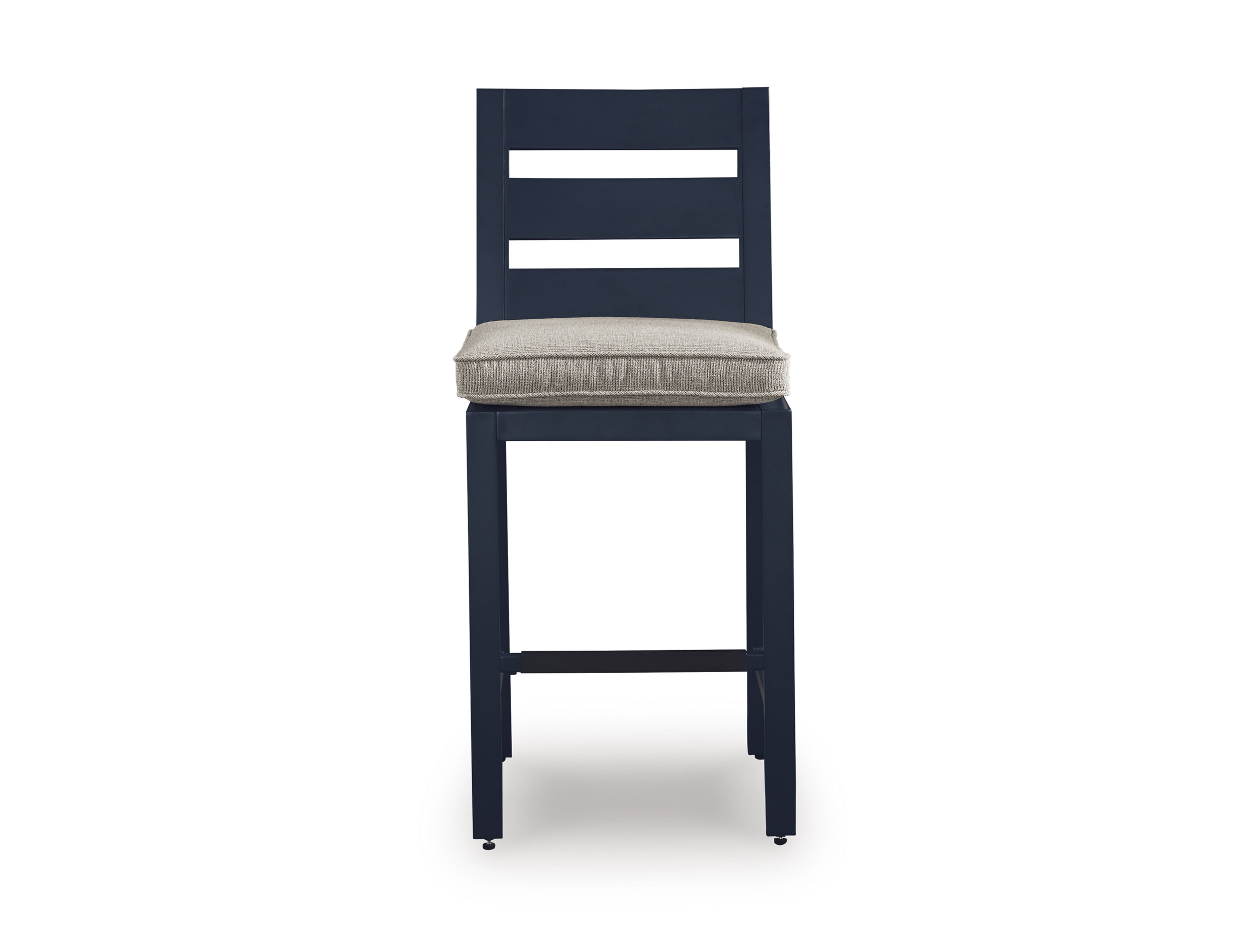 East Beach Aluminum/Polyethylene/Fabric Barstool