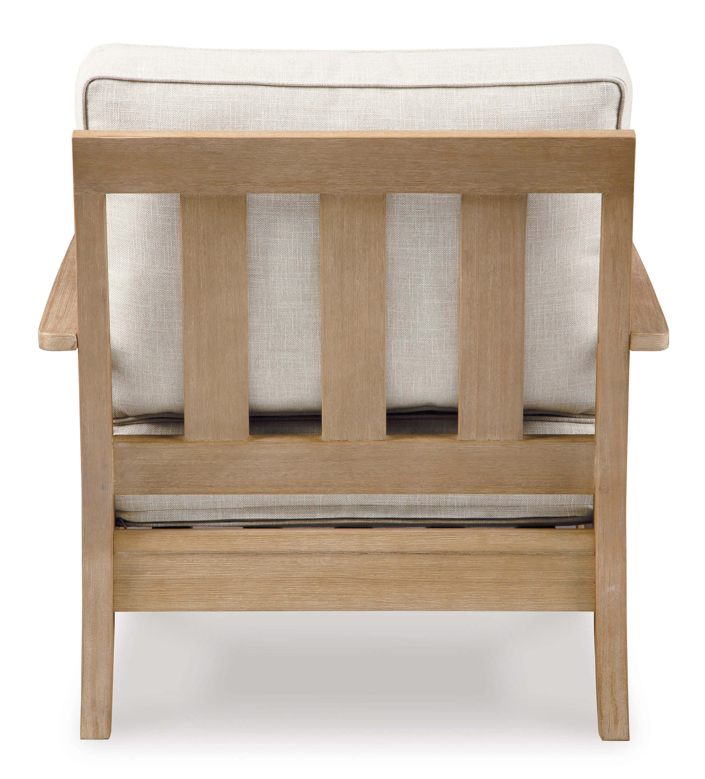 Carter Hall Polyester/Wood Outdoor Lounge Chair with Cushion