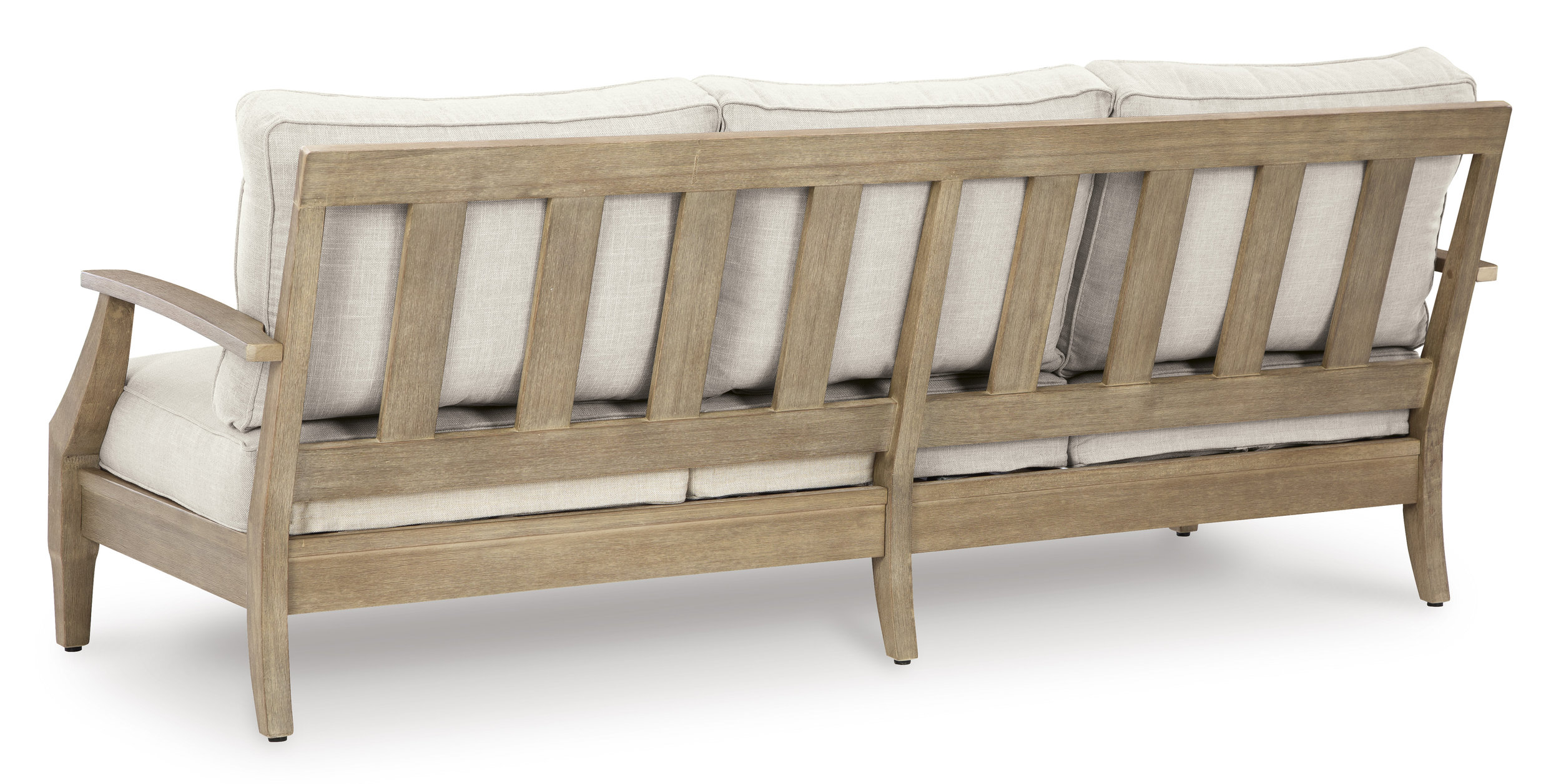 Carter Hall Polyester/Wood Outdoor Sofa with Cushion