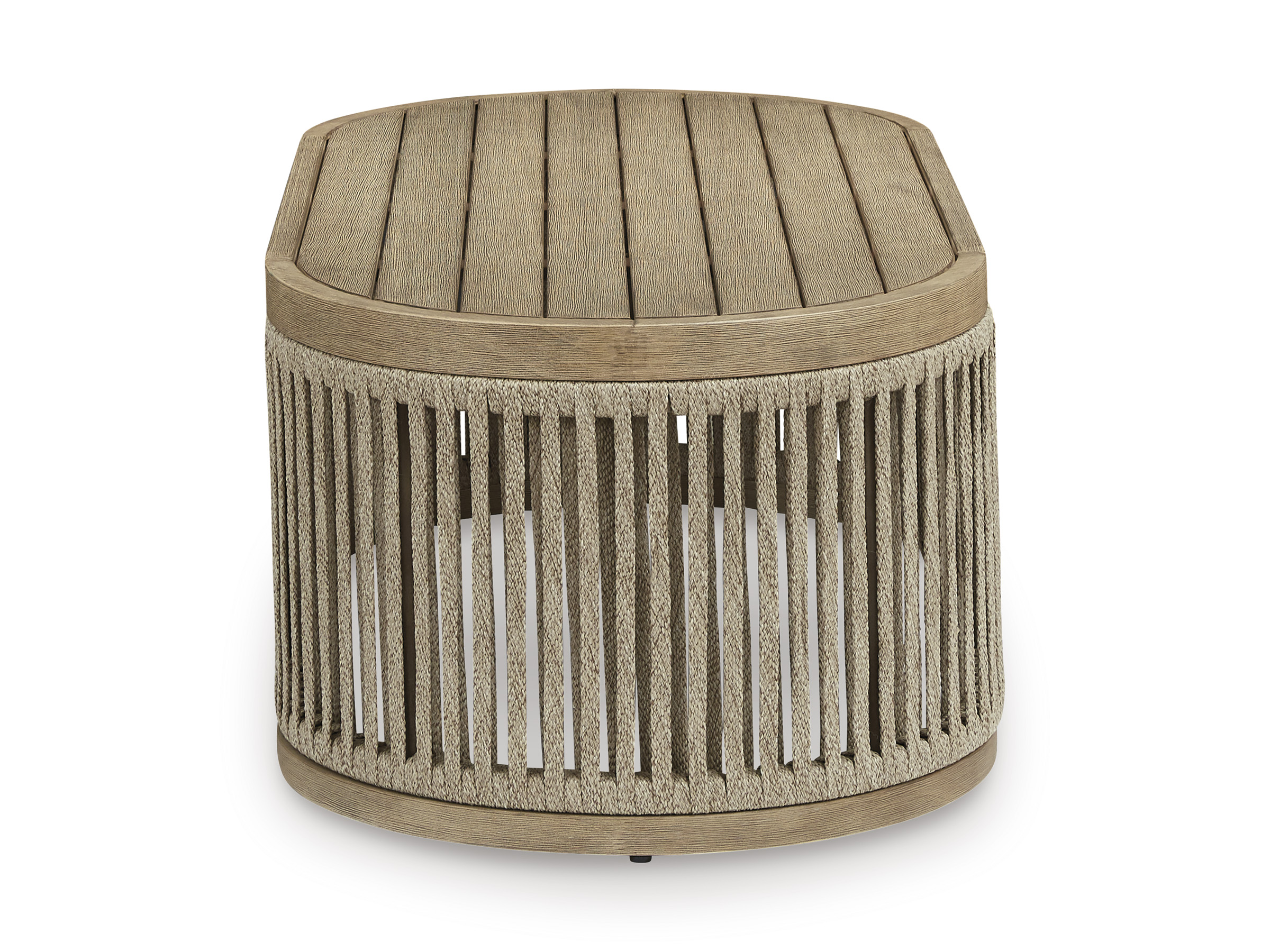 Serena Shores Rectangular Wood/Polyester Cocktail Table