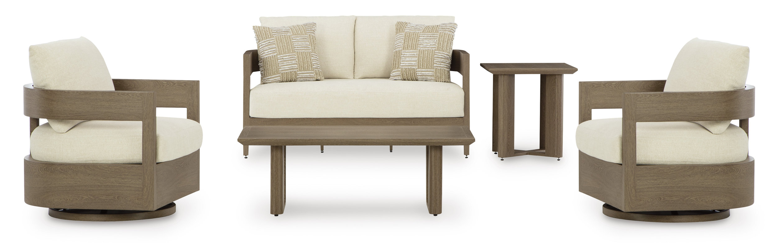 Serene Bay Aluminum/Polyester Patio Set