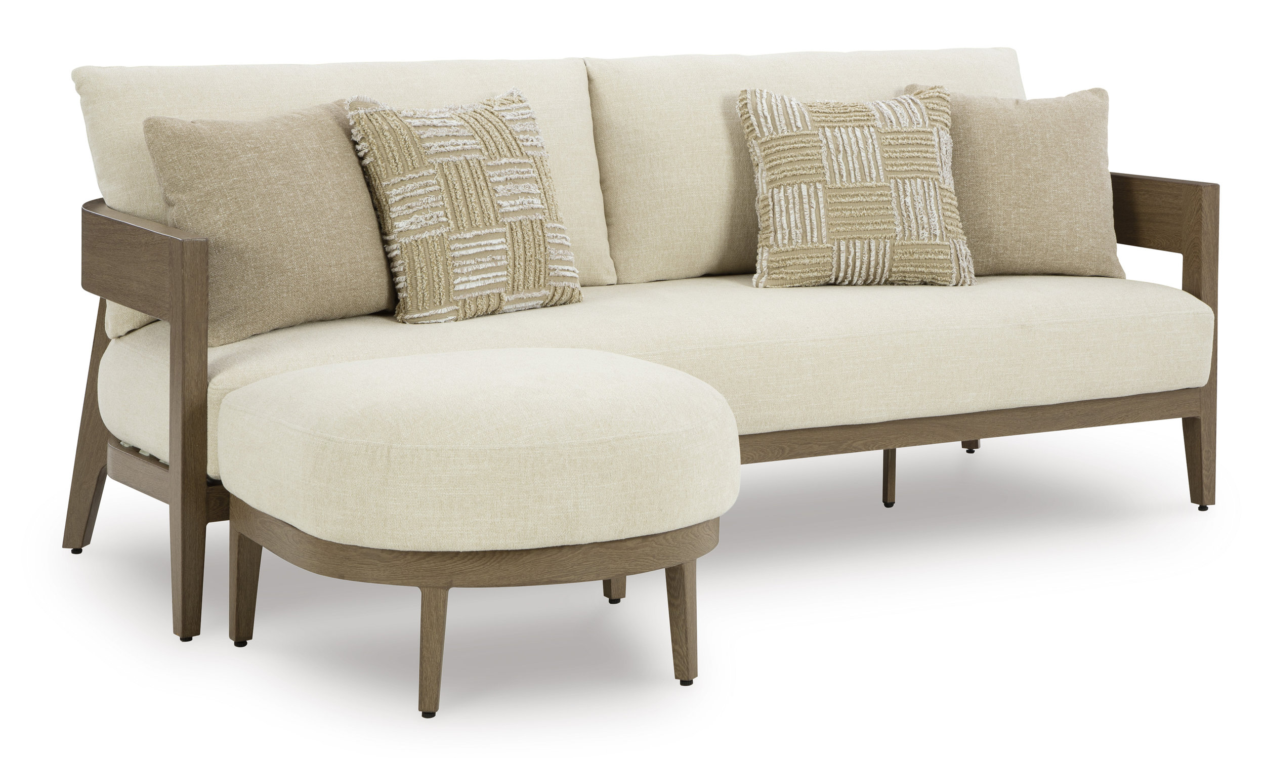 Serene Bay Aluminum/Polyester Patio Set
