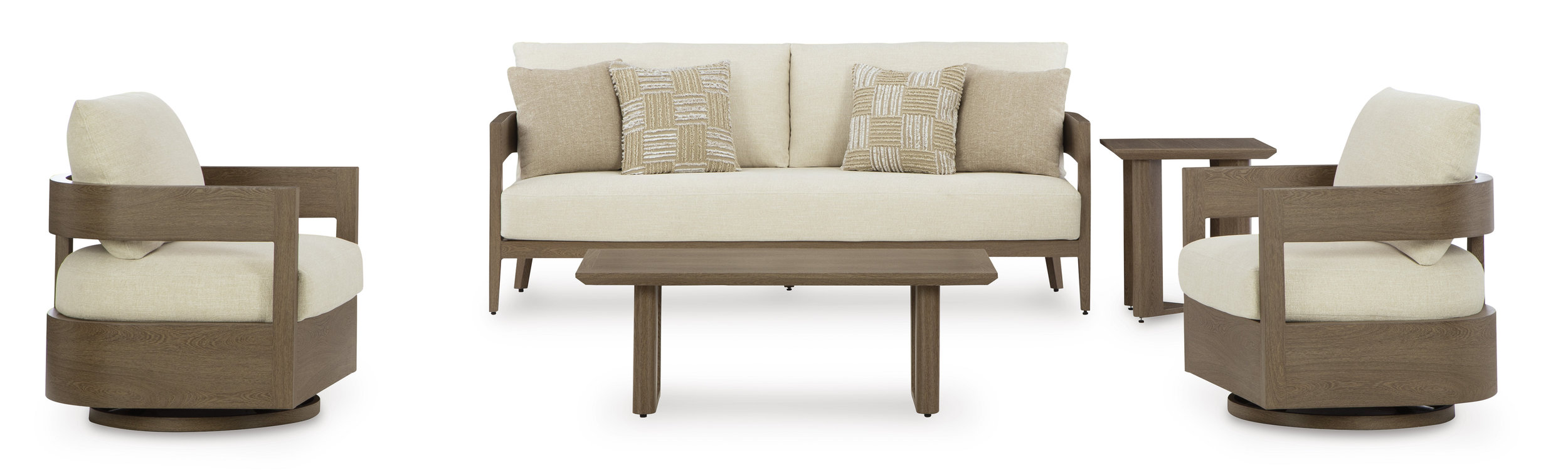 Serene Bay Aluminum/Polyester Patio Set