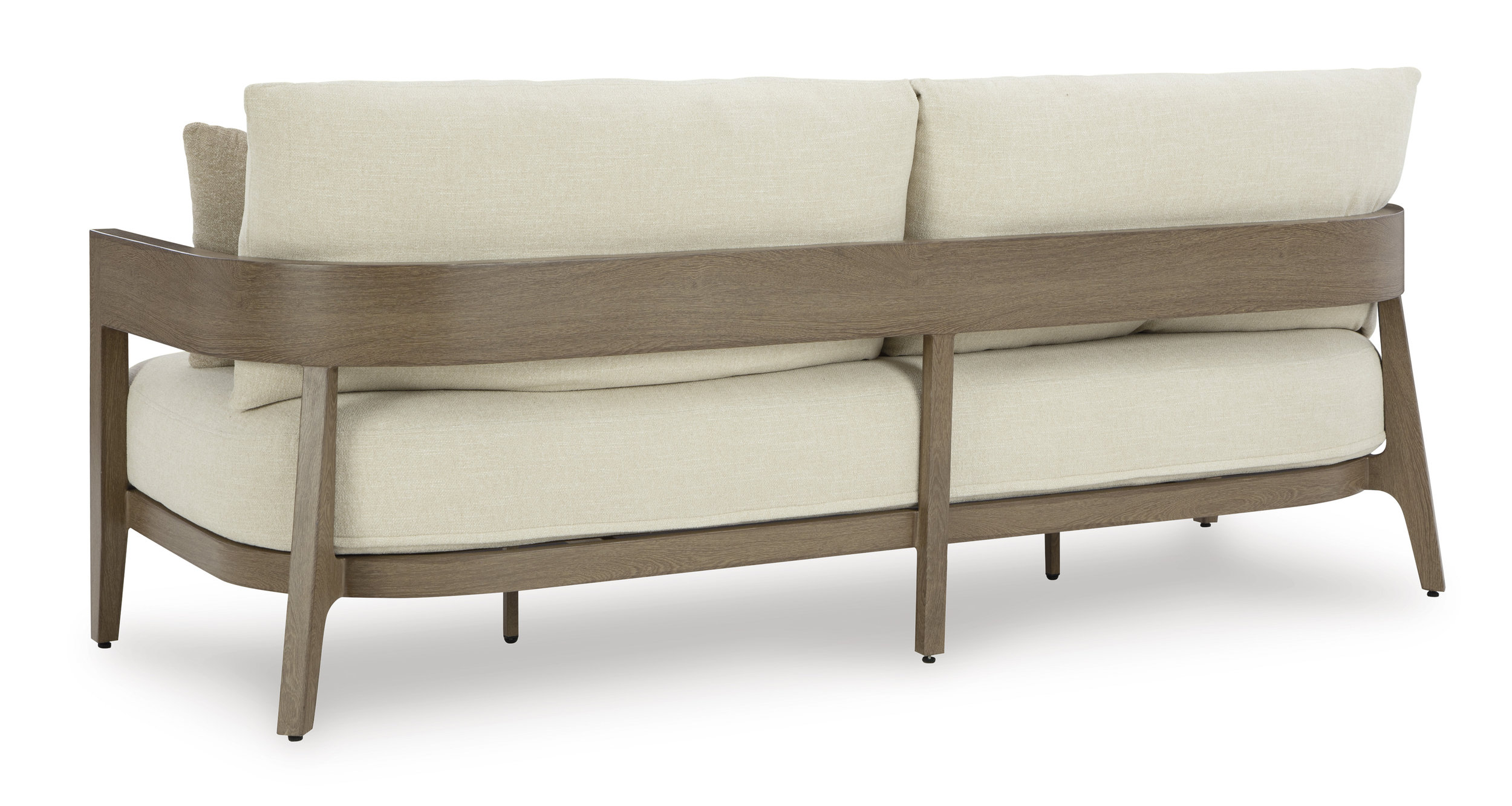 Serene Bay Aluminum/Polyester Sofa with Cushion