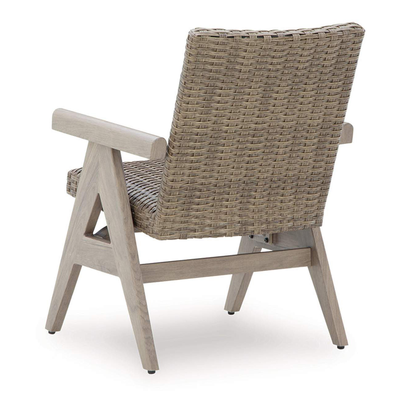 Cliff Trails 2-Piece Wicker/Aluminum Rocking Armchair
