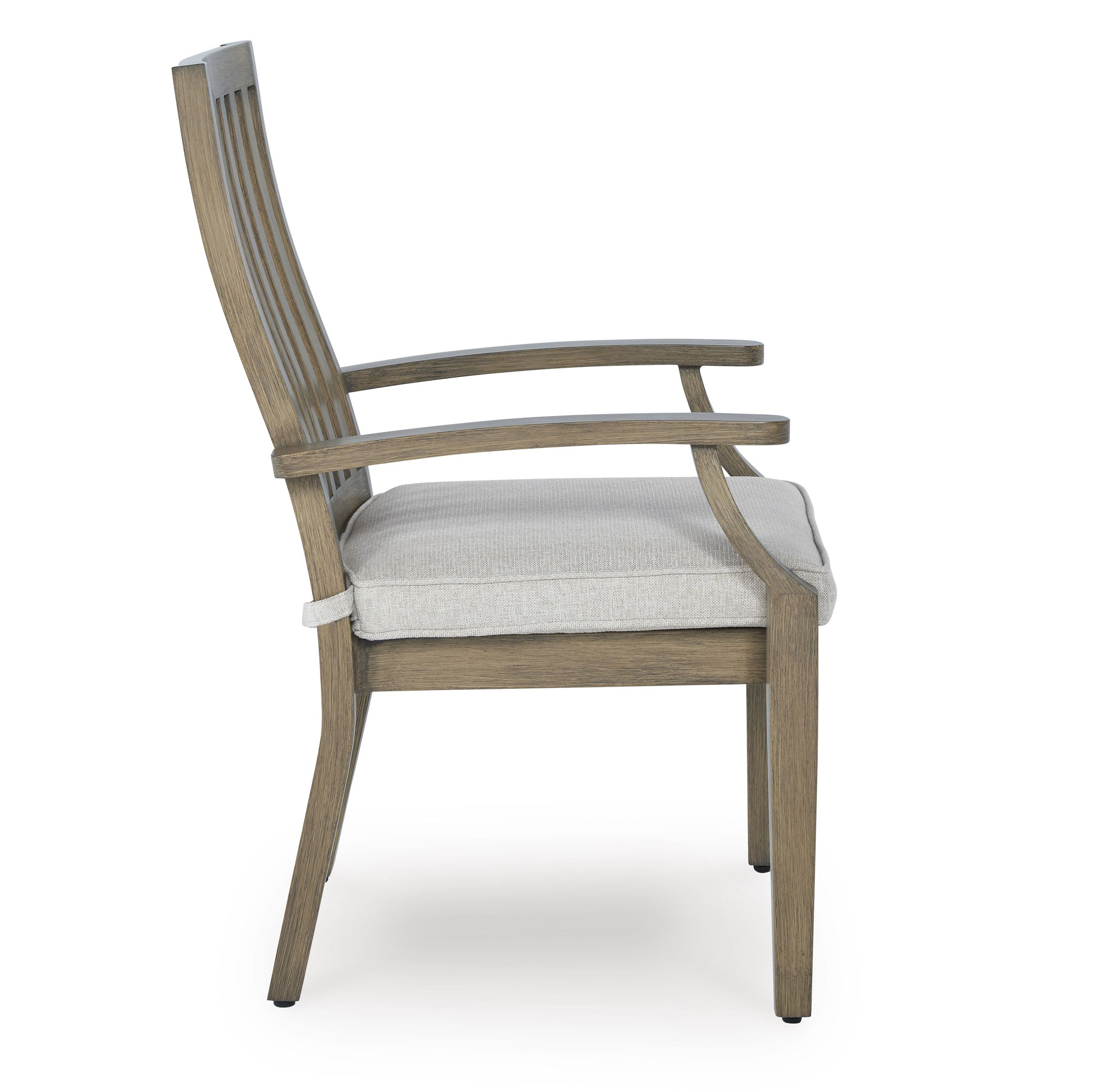Rainier Ranch 2-Piece Aluminum Armchair with Cushion
