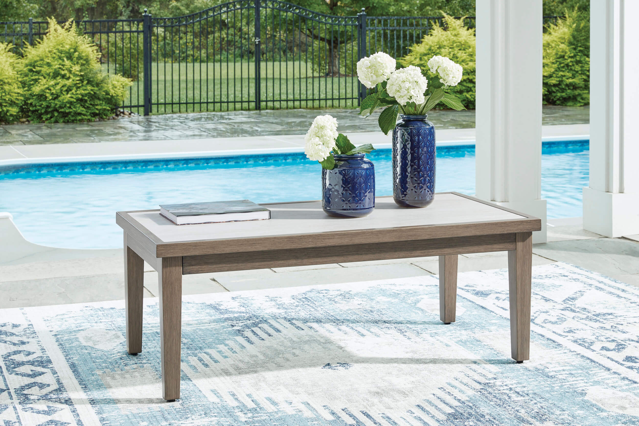 Rainier Ranch Aluminum/Polyester Patio Set