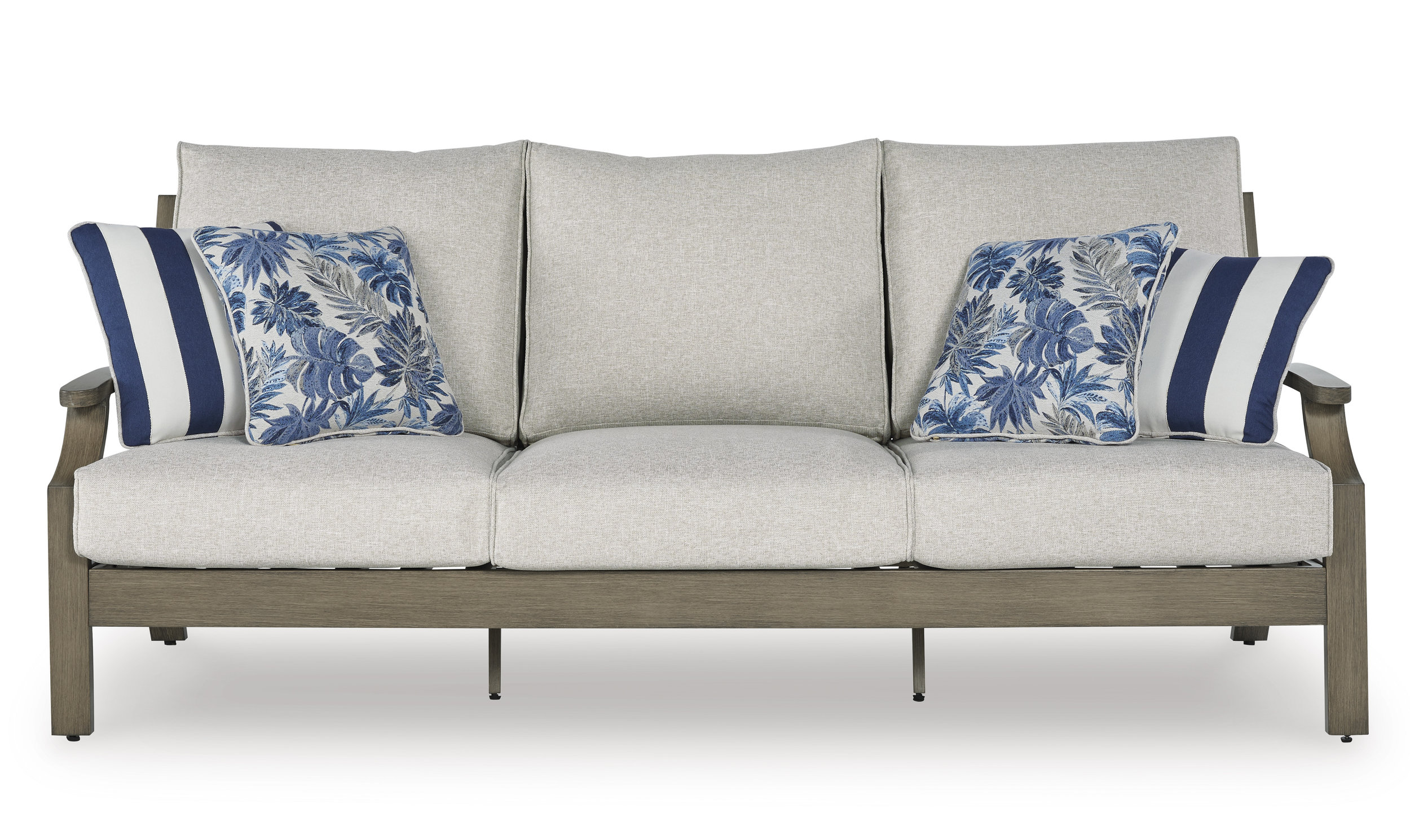 Rainier Ranch Aluminum/Polyester Sofa with Cushion