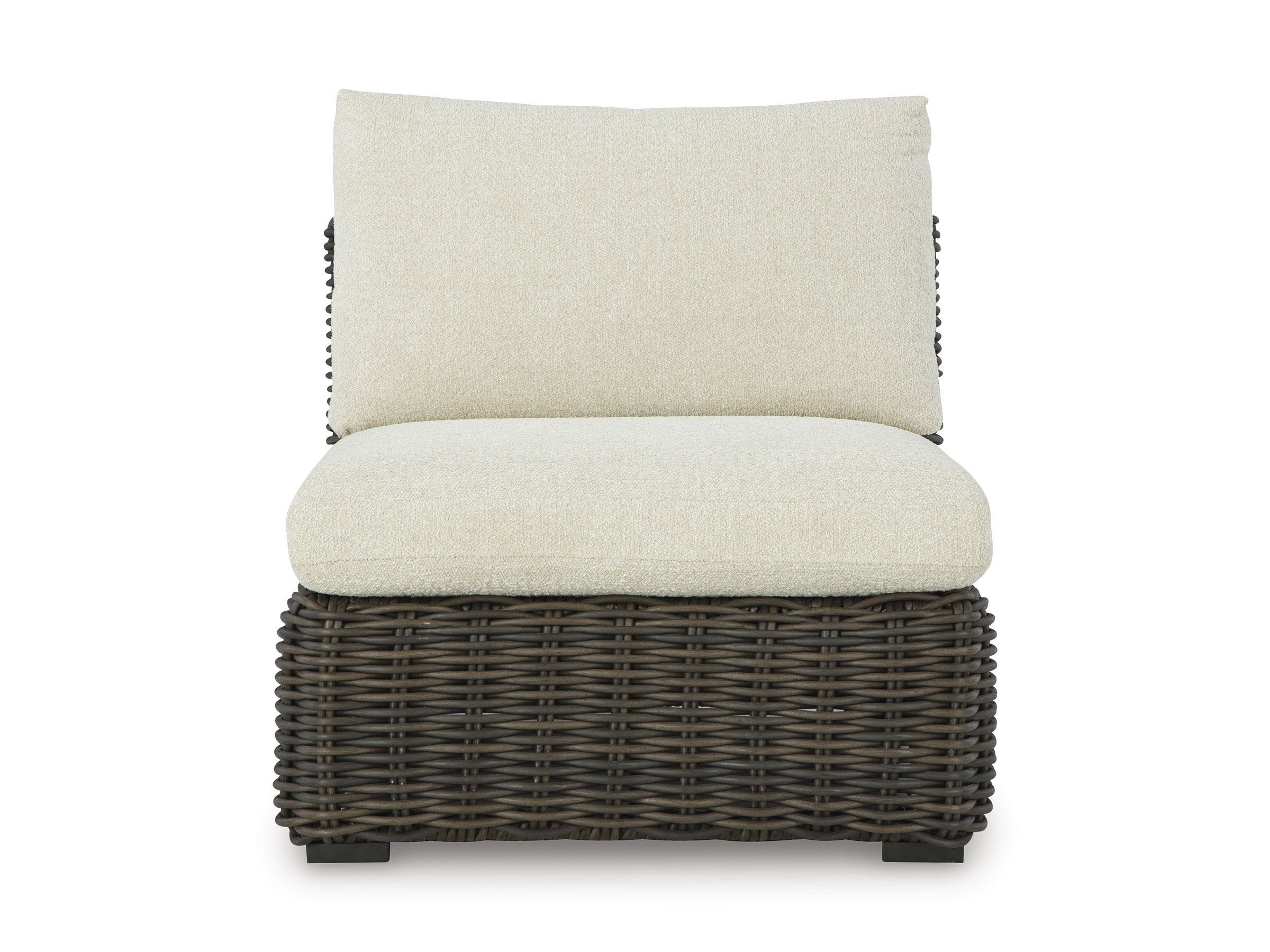 Kimora L-Shaped Resin Wicker/Aluminum 4-Piece Outdoor Sectional