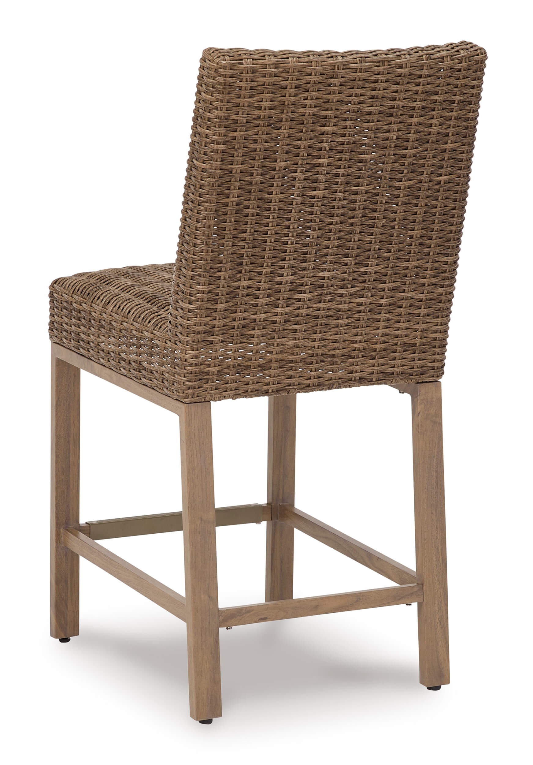 Walton Bridge Outdoor Resin Wicker Barstool