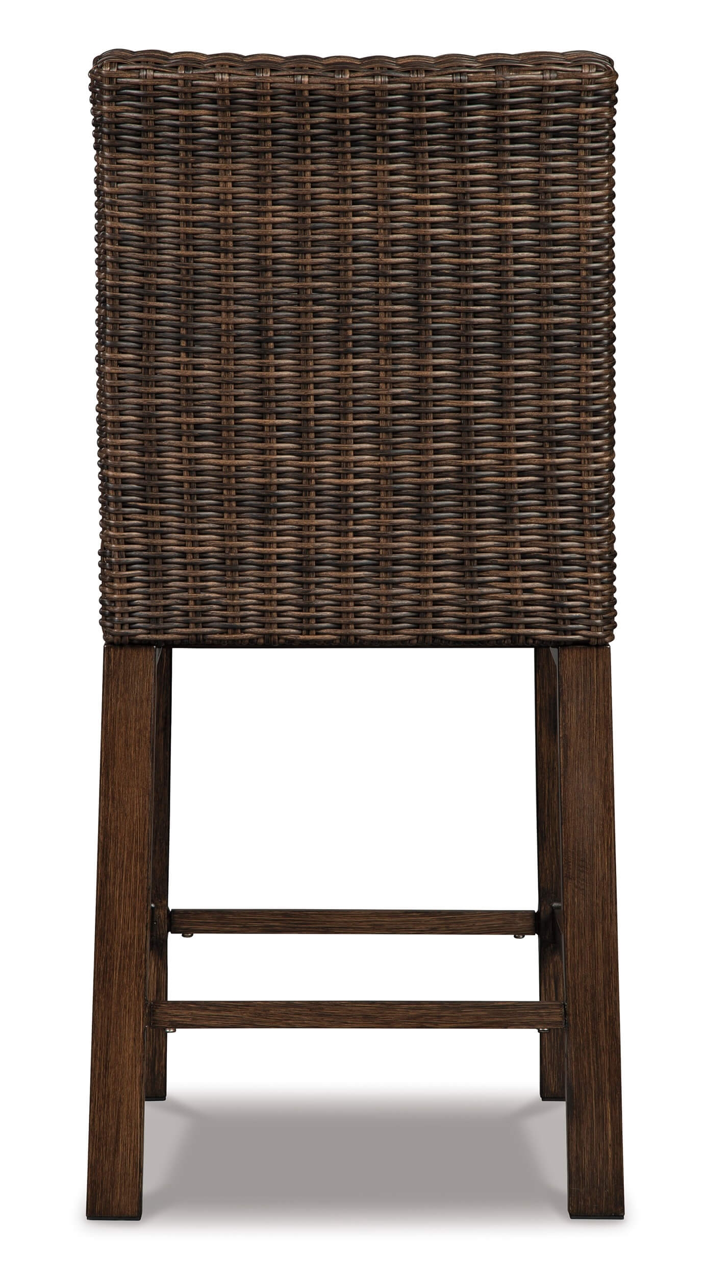 Paradise Trail Outdoor Resin Wicker Barstool, Set of 2