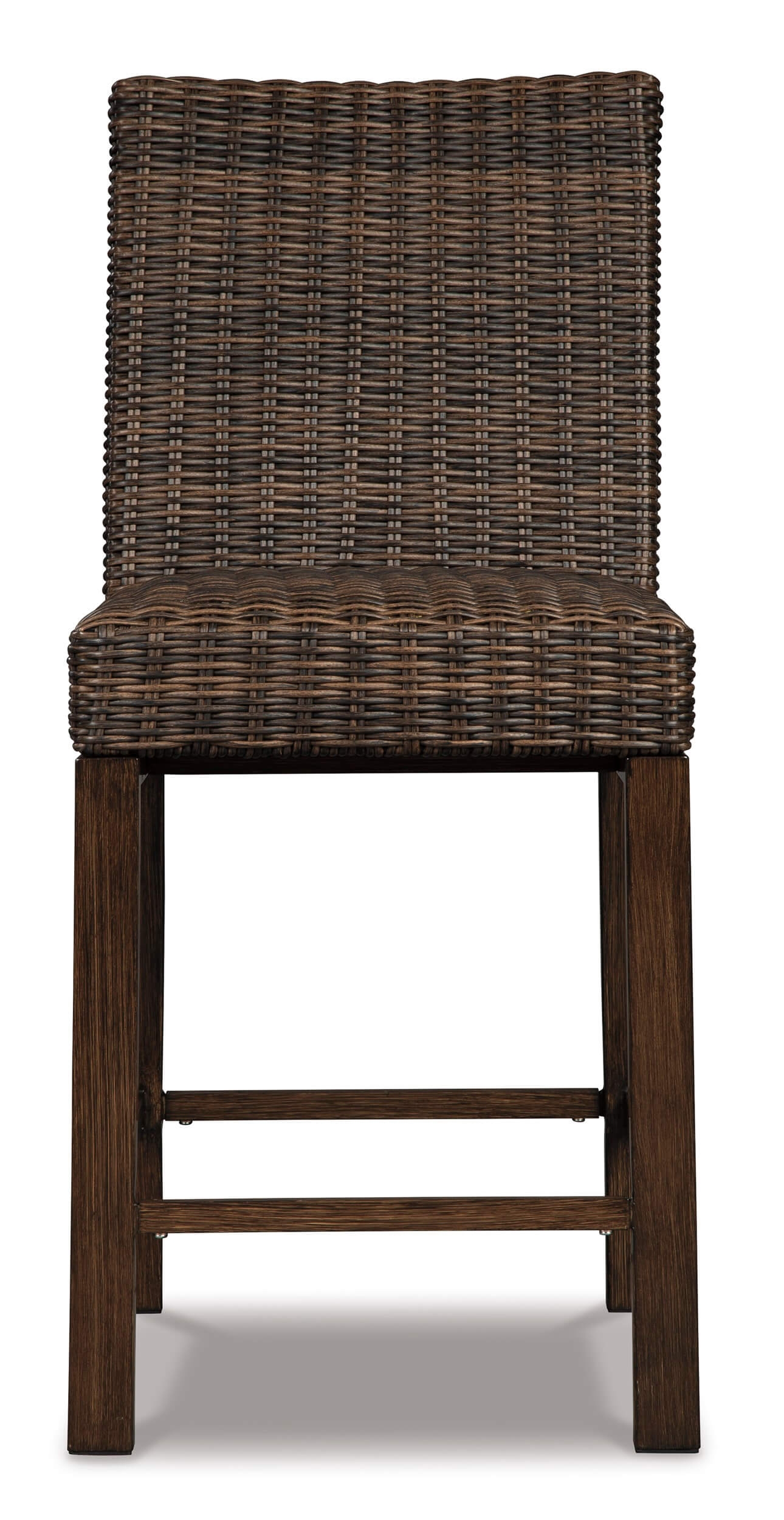 Paradise Trail Outdoor Resin Wicker Barstool, Set of 2
