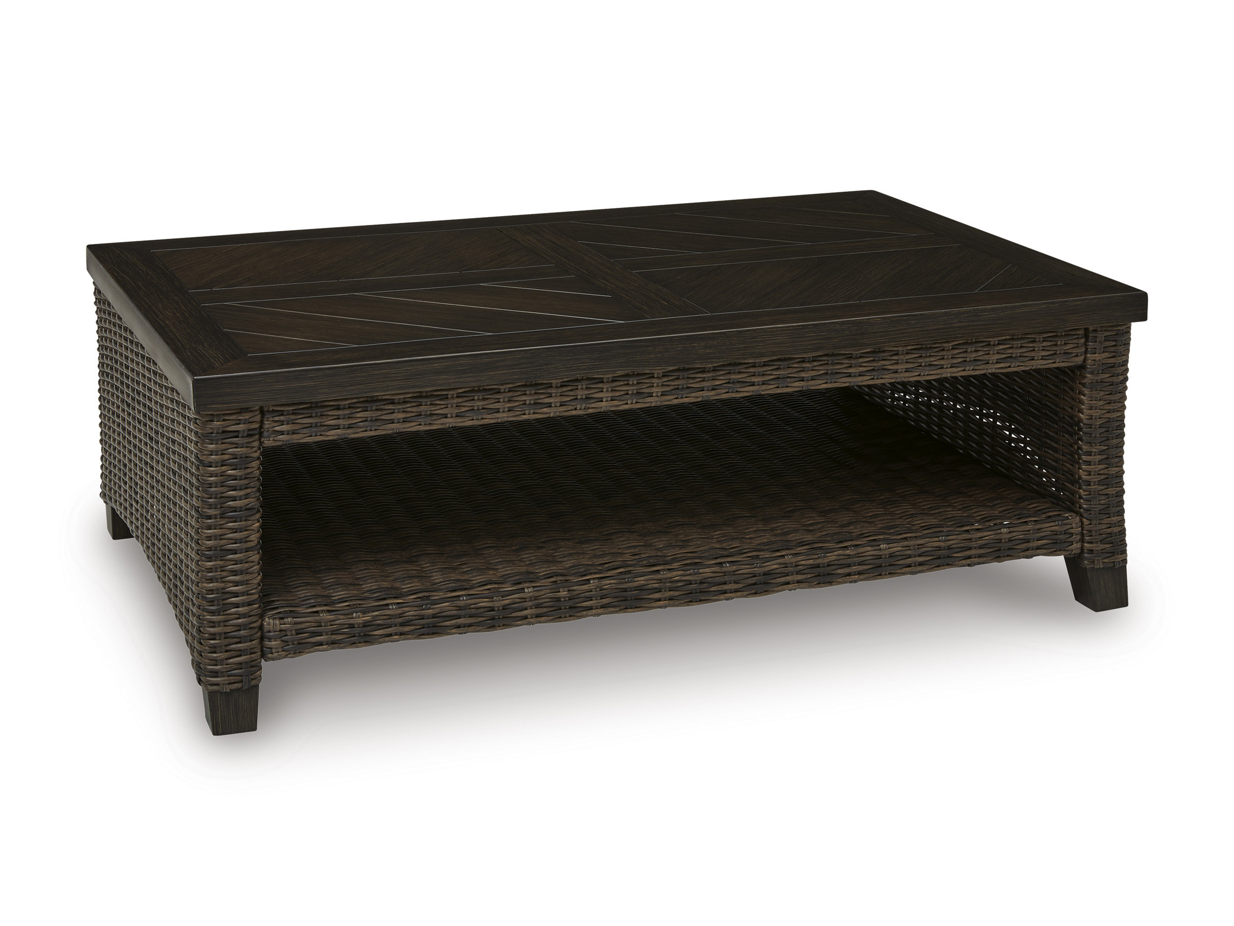 Monterey Point Resin Wicker/Aluminum Patio Set