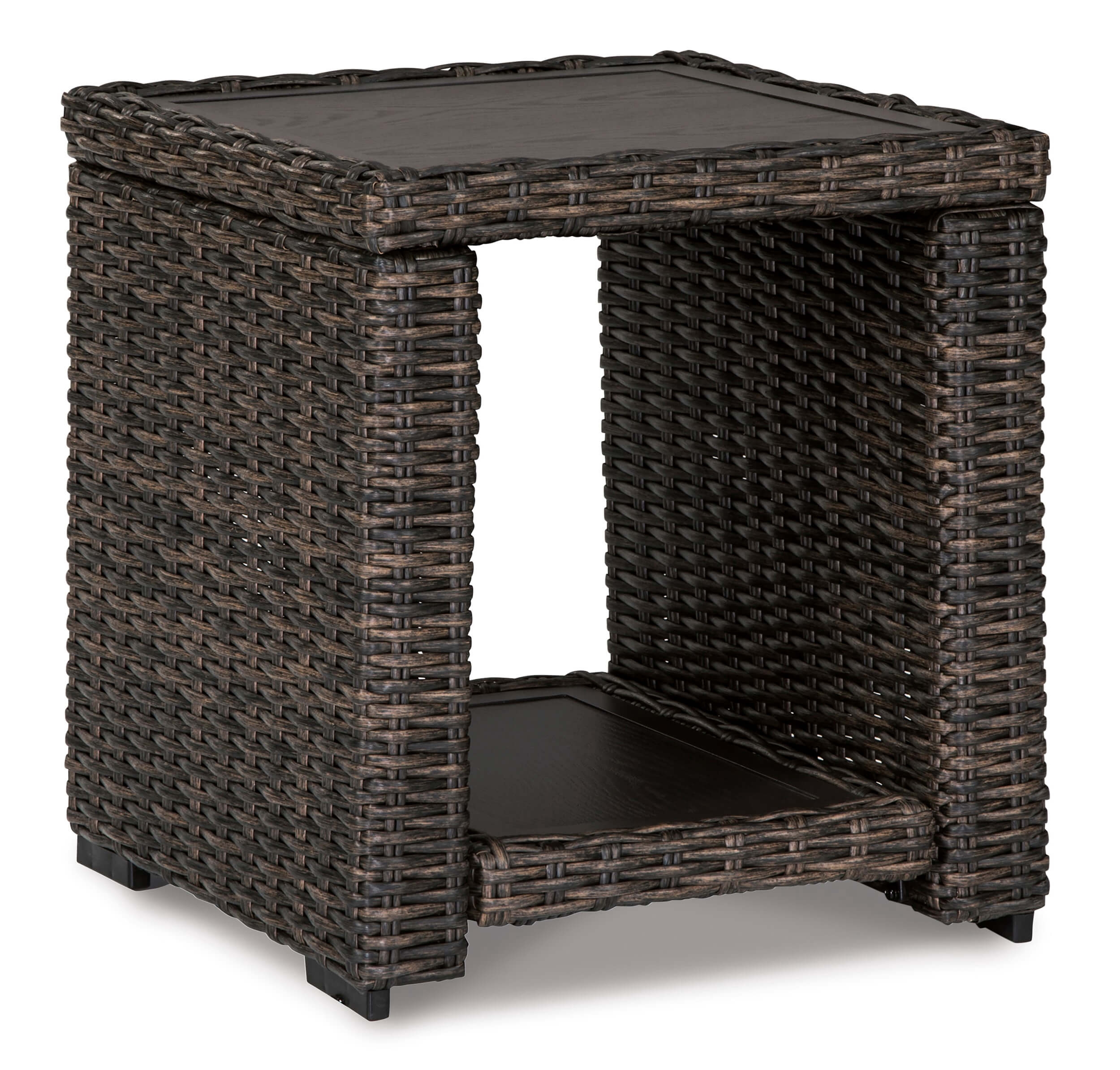 Grasson Lane Outdoor Nuvella Fabric/Resin Wicker Patio Set