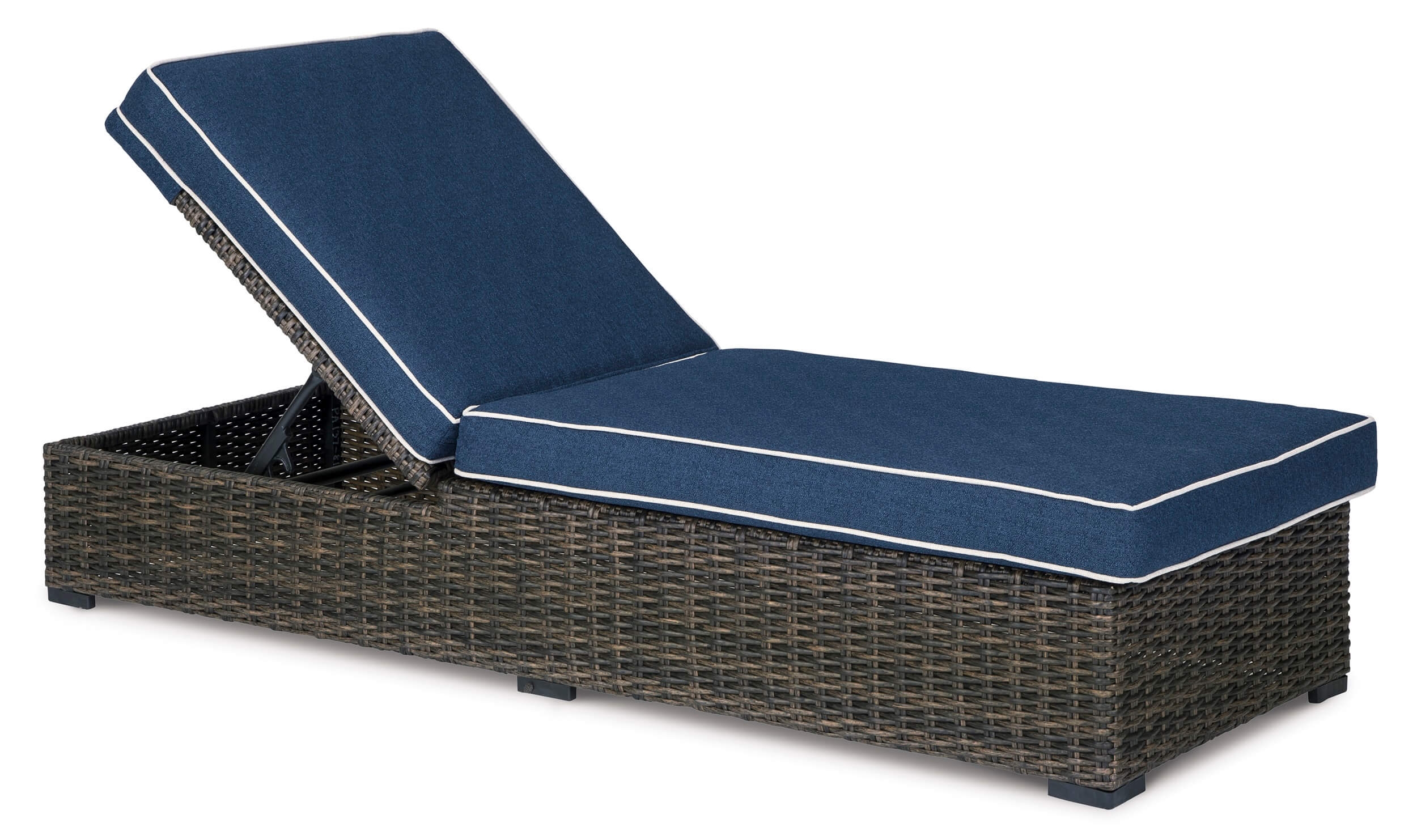 Grasson Lane Outdoor Nuvella Fabric/Resin Wicker Patio Set