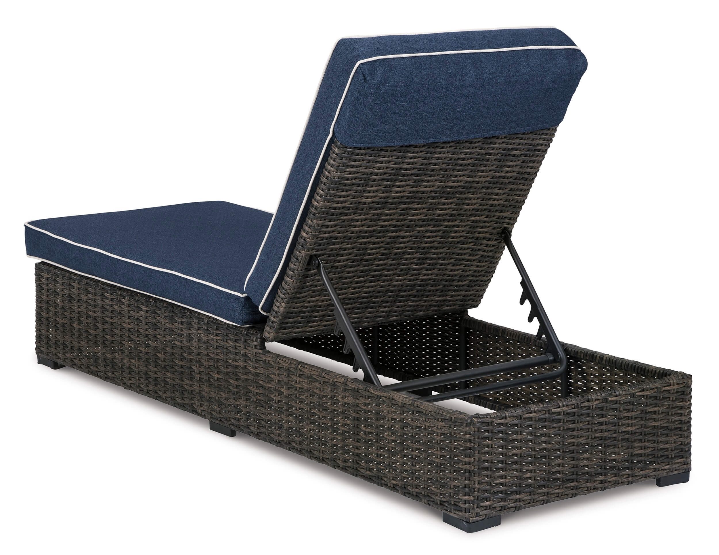 Grasson Lane Outdoor Nuvella Fabric/Resin Wicker Patio Set