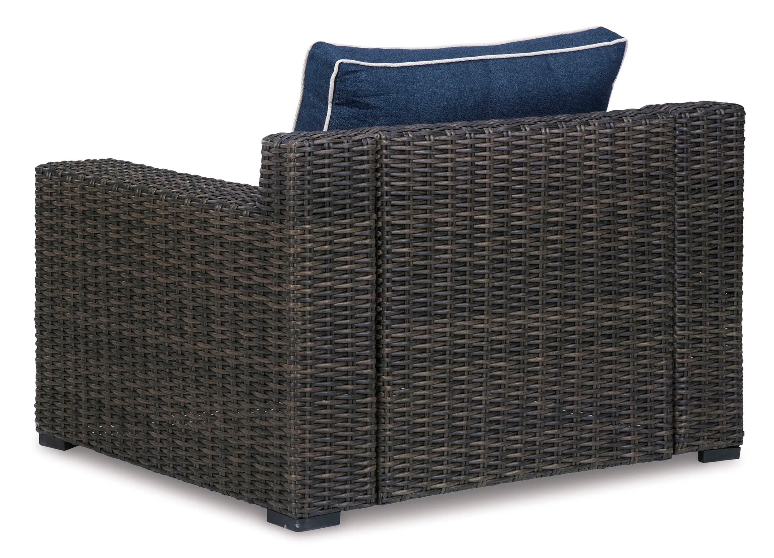 Grasson Lane Outdoor Nuvella Fabric/Resin Wicker Patio Set