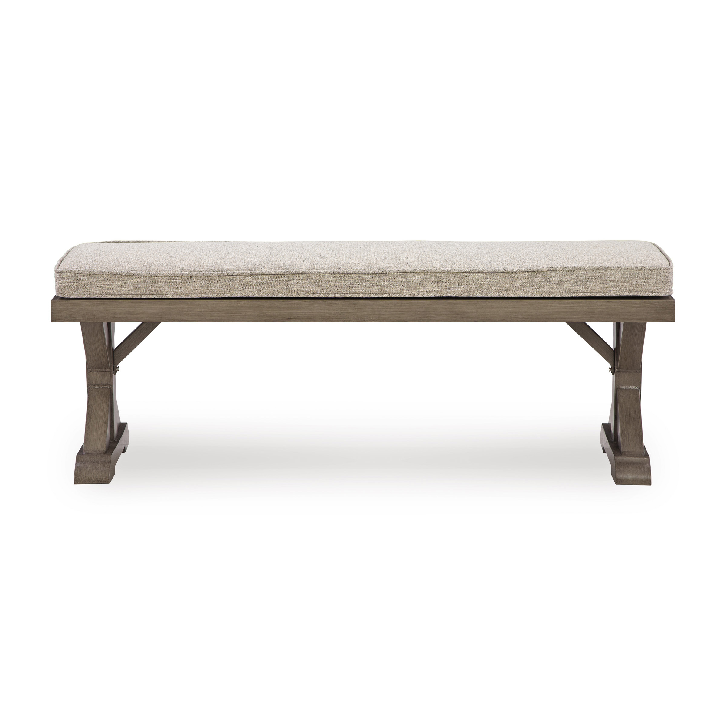 Laguna Heights Aluminum Bench with Cushion