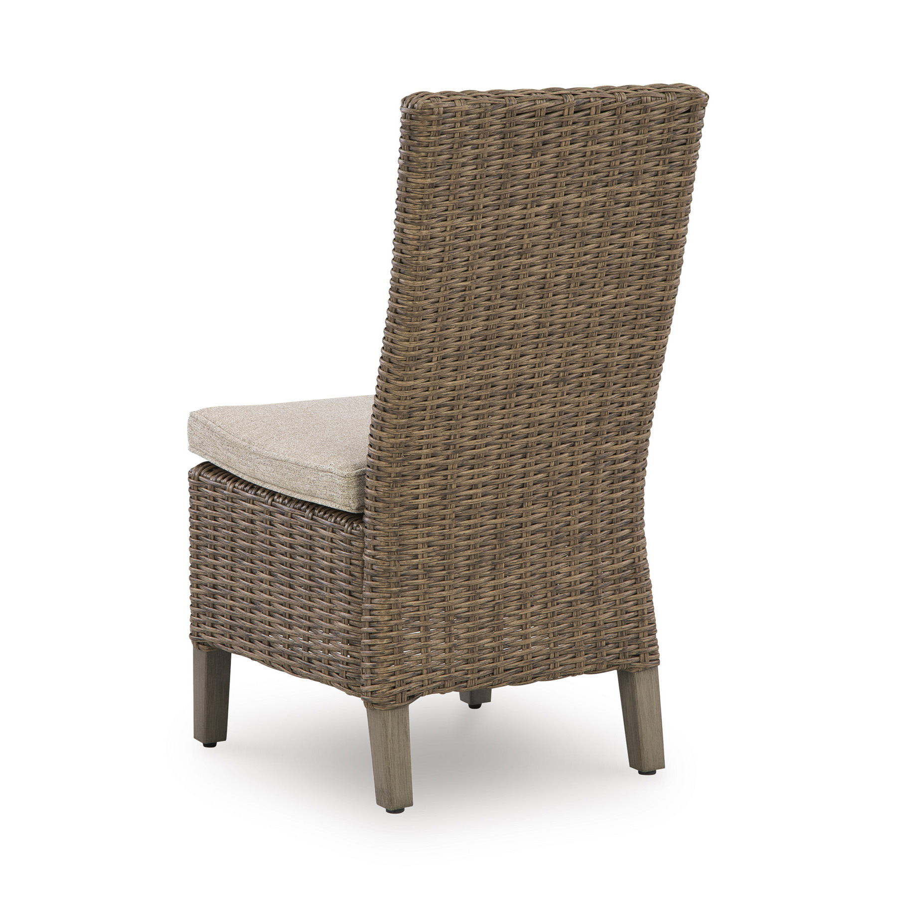 Laguna Heights Wicker/Aluminum Side Chair with Cushion