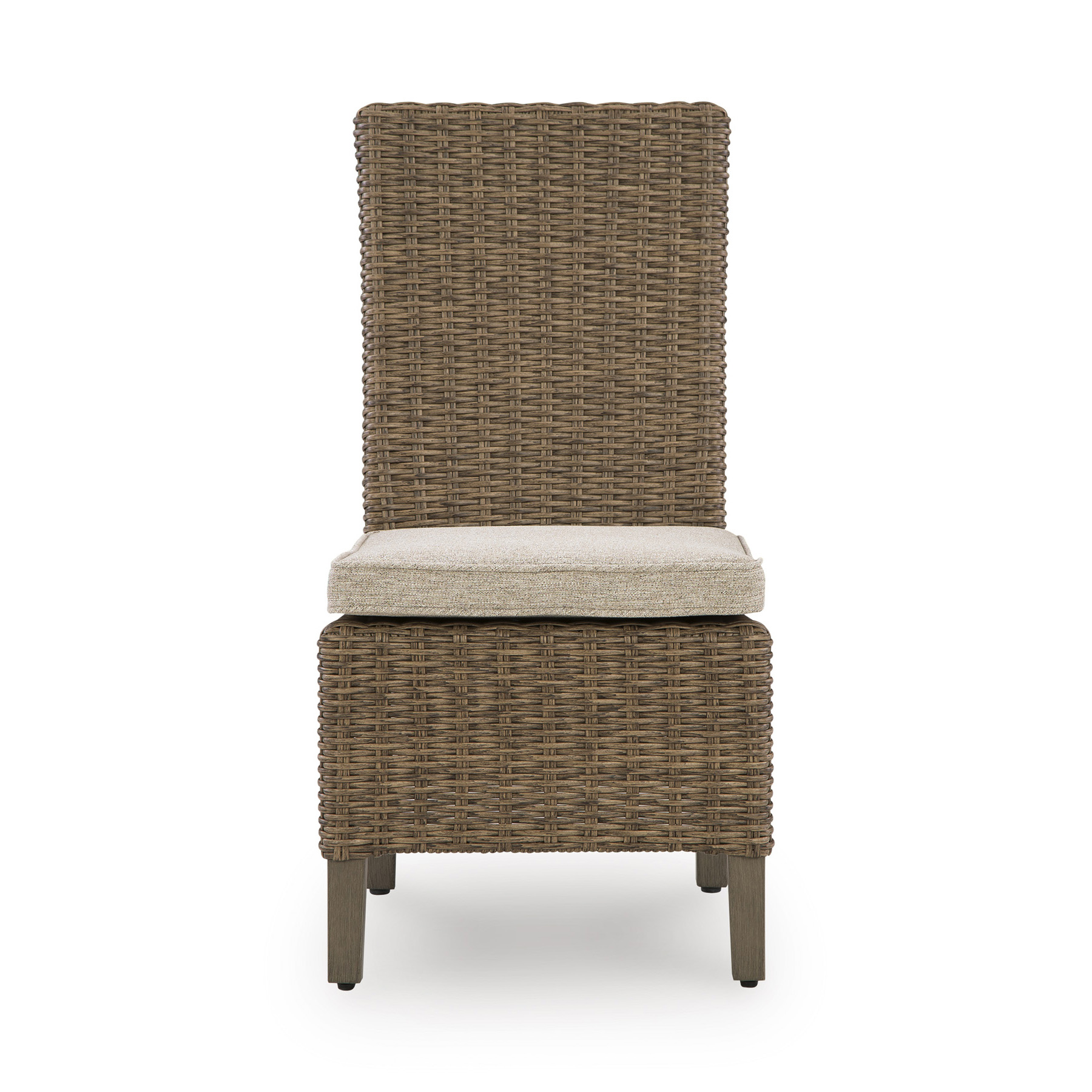 Laguna Heights Wicker/Aluminum Side Chair with Cushion