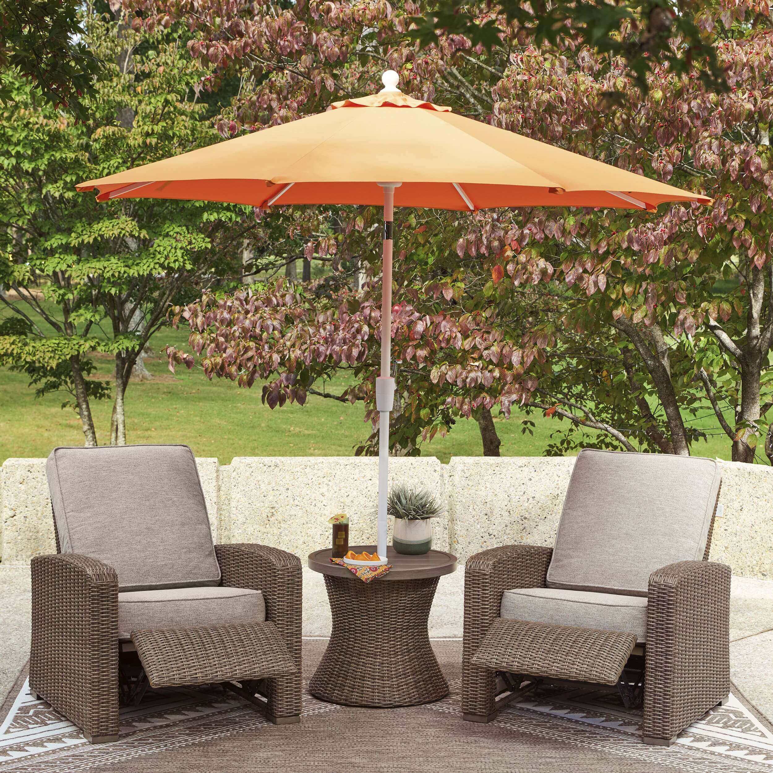 Laguna Heights L-Shaped Resin Wicker/Aluminum 4-Piece Outdoor Sectional