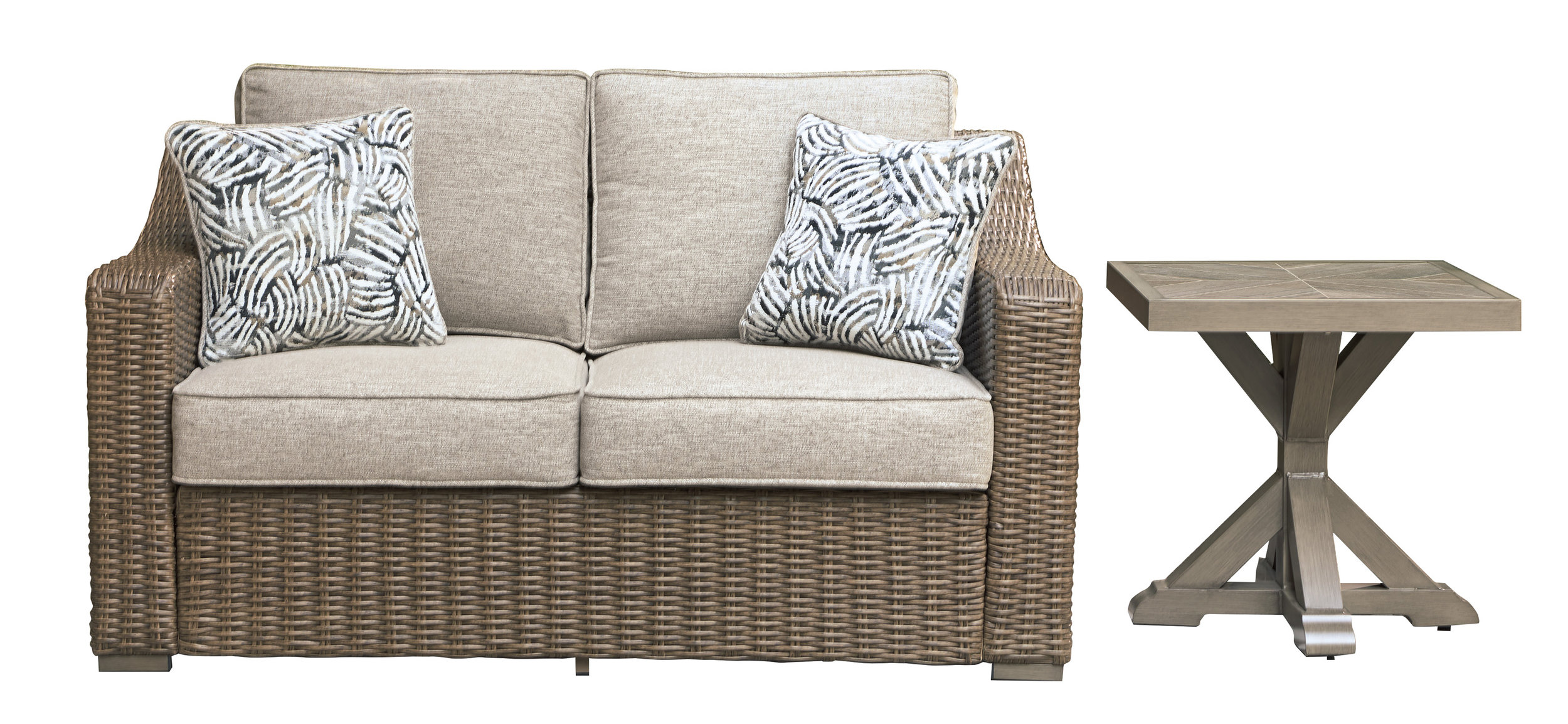 Laguna Heights Resin Wicker/Aluminum Patio Set