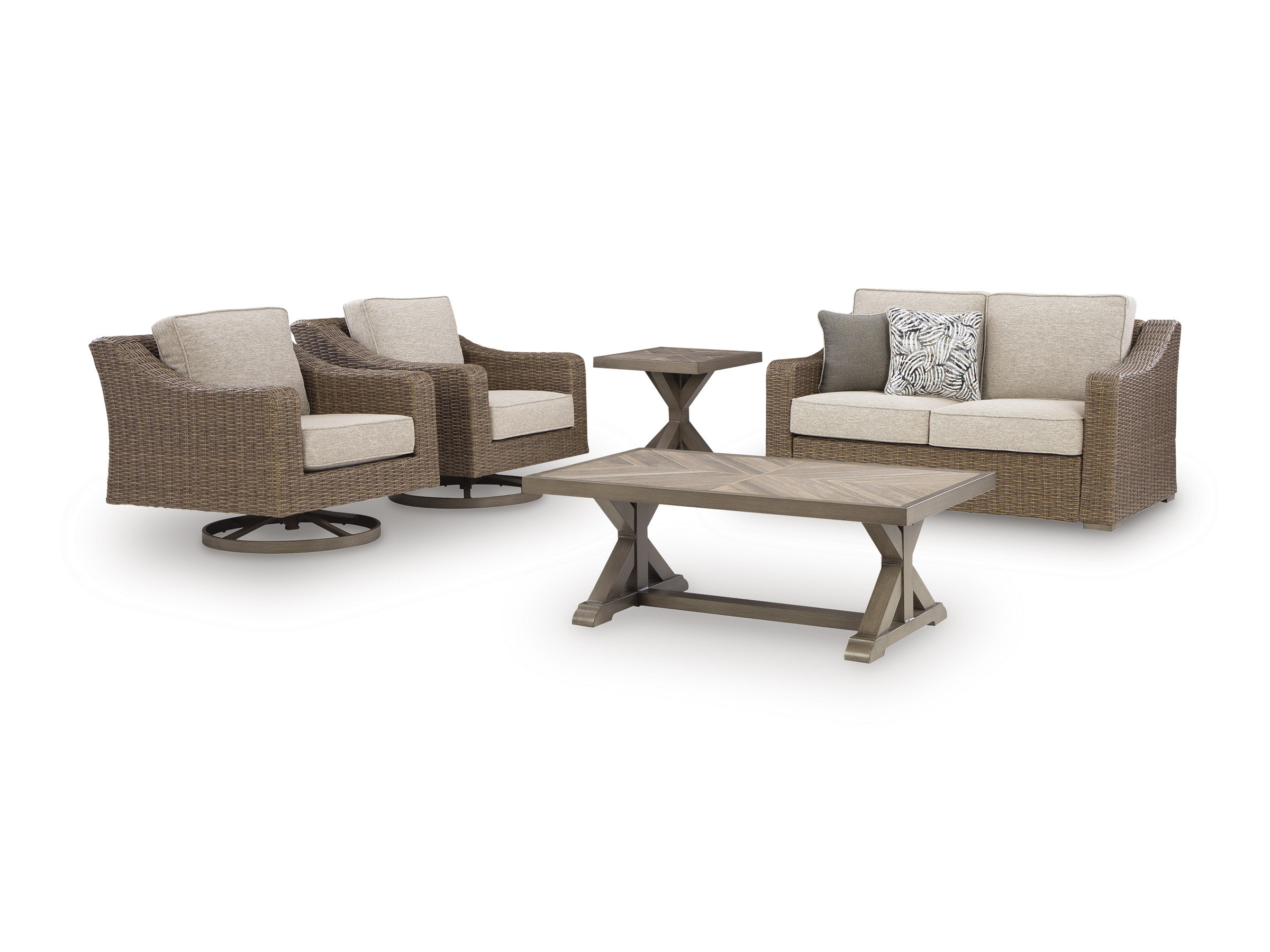 Laguna Heights Resin Wicker/Aluminum Patio Set