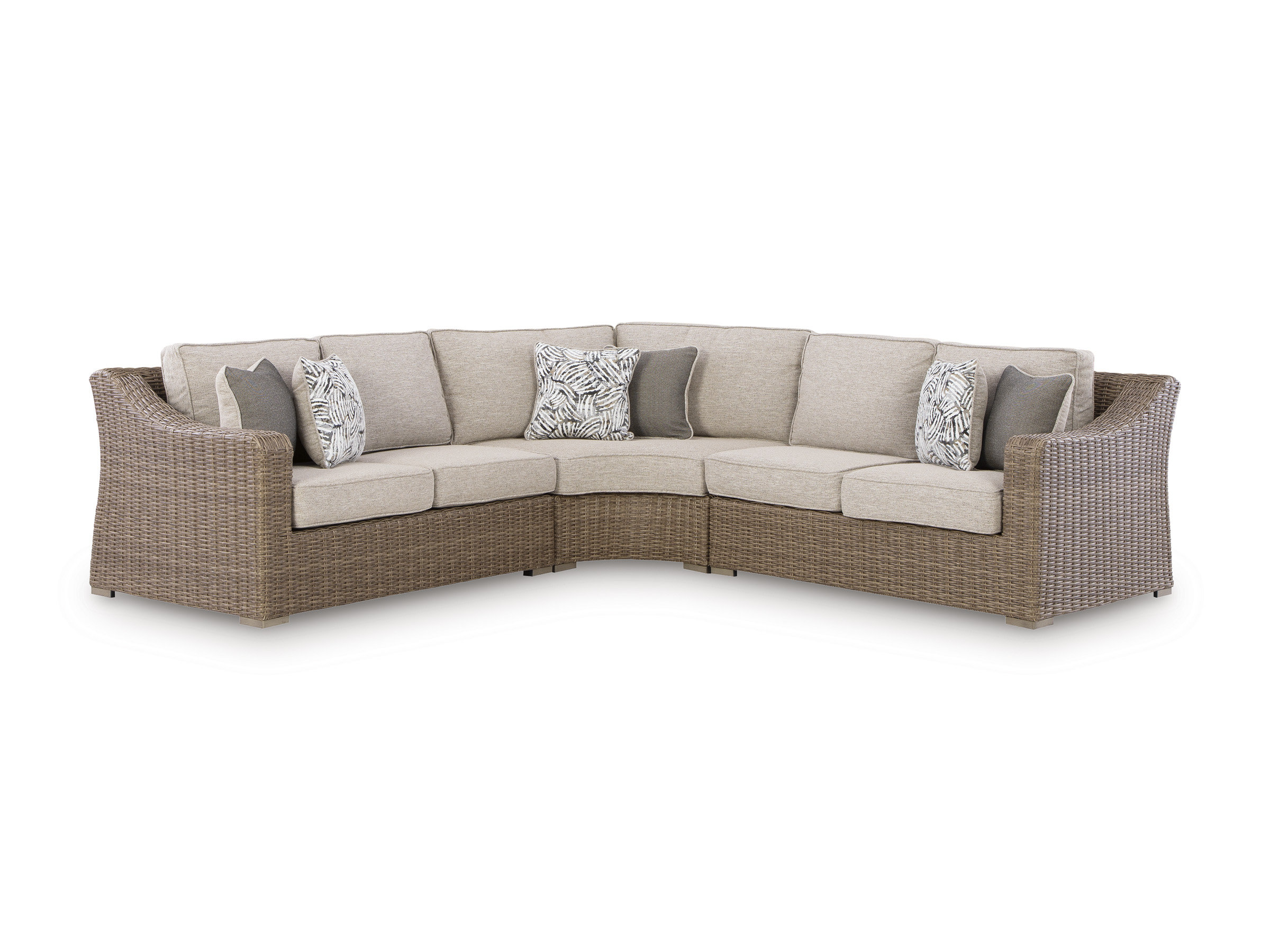 Ashley Laguna Heights L-Shaped 3-Piece Outdoor Sectional