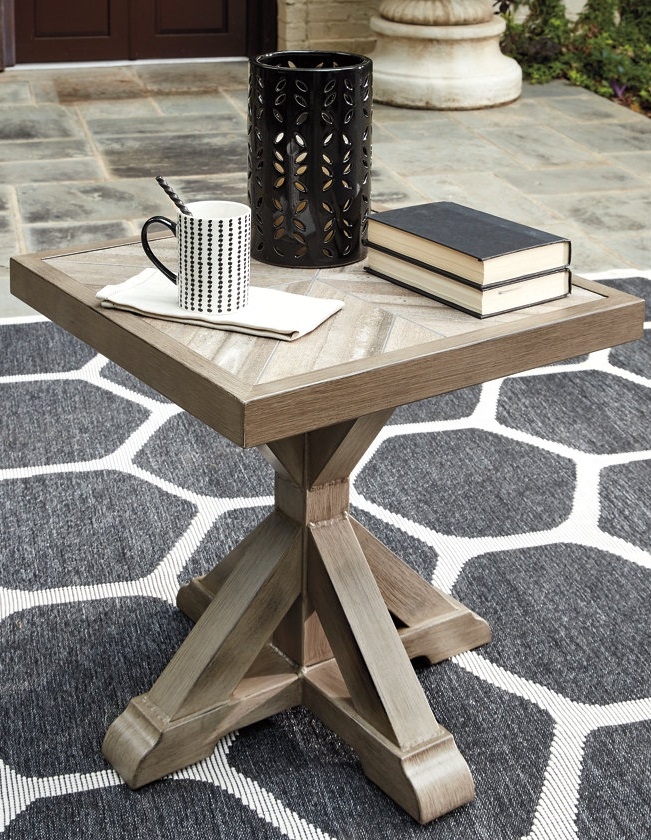 Ashley SM Beachcroft Outdoor End Table
