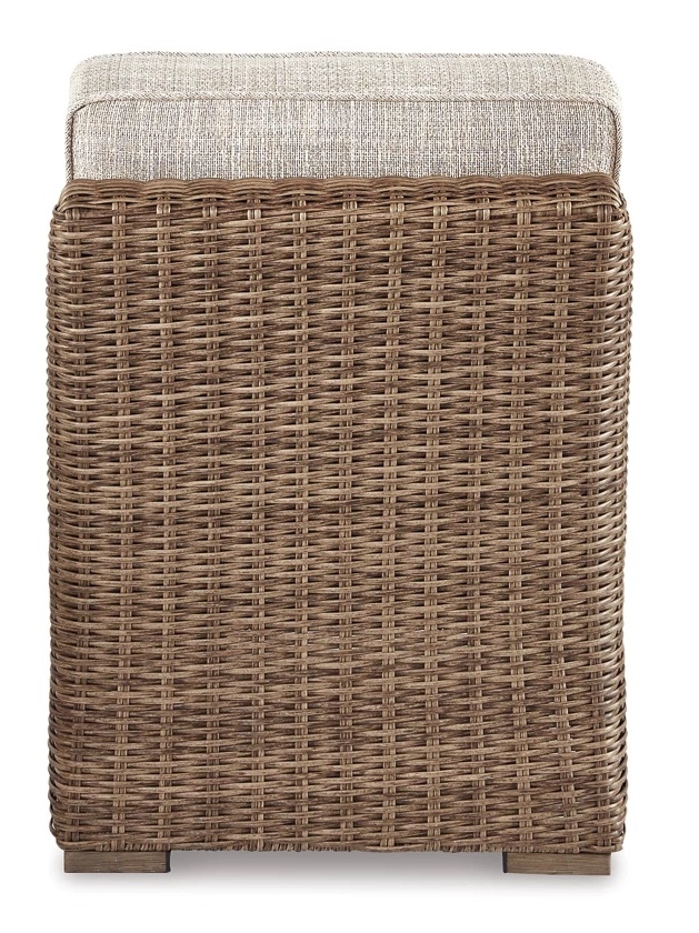 Beachcroft Outdoor Nuvella Fabric Armless Chair