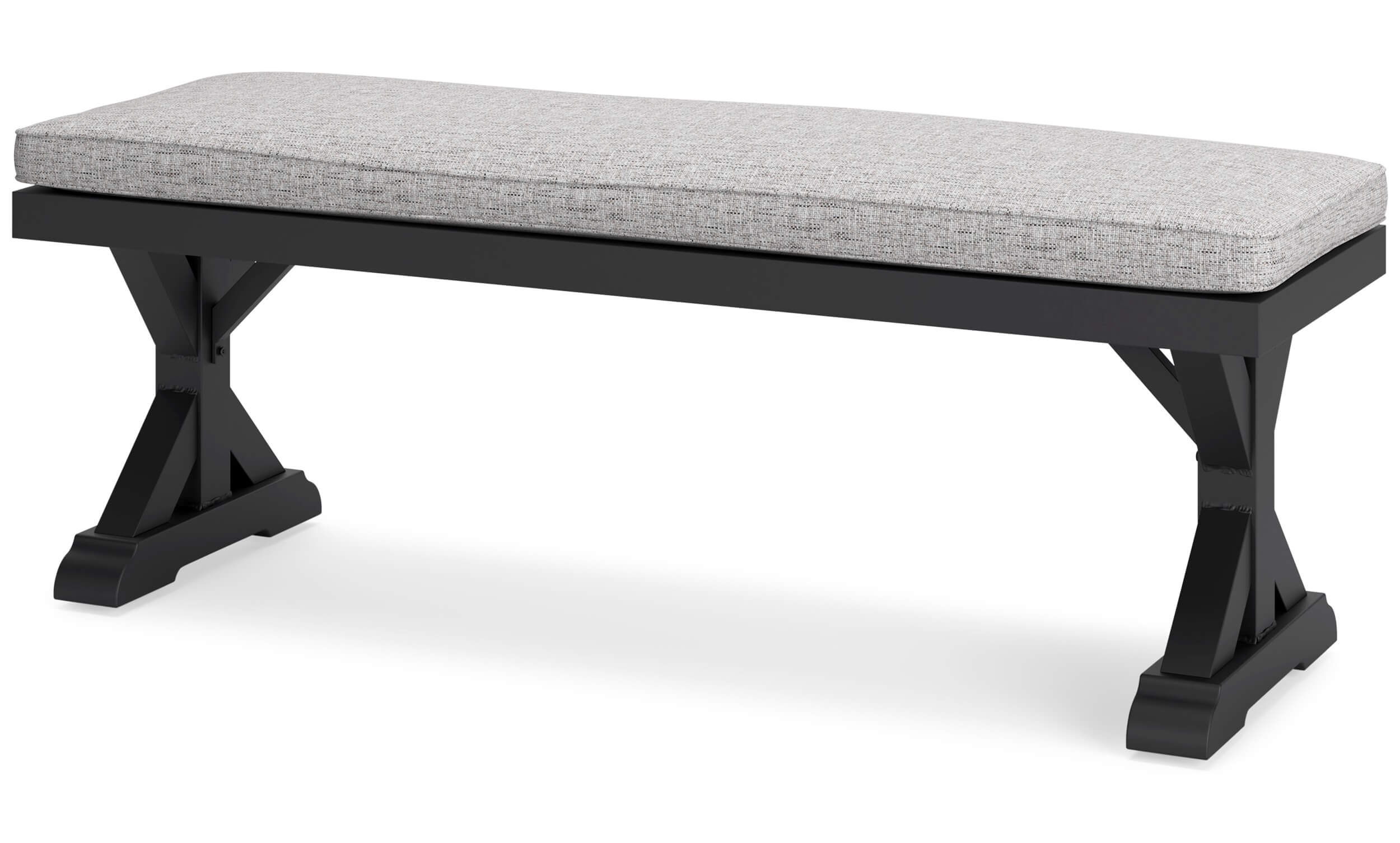 Beachcroft Outdoor Nuvella Fabric Bench