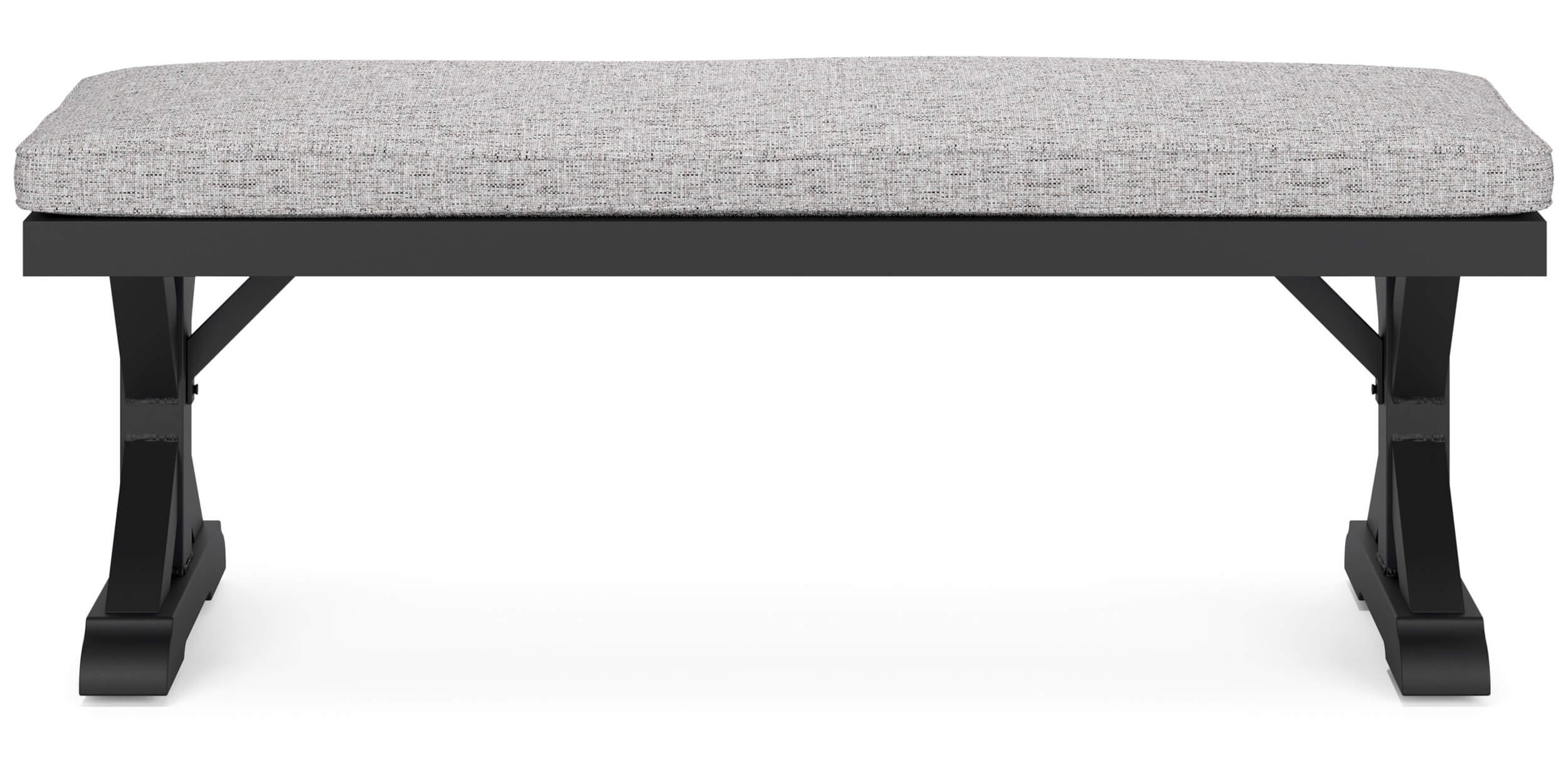 Beachcroft Outdoor Nuvella Fabric Bench