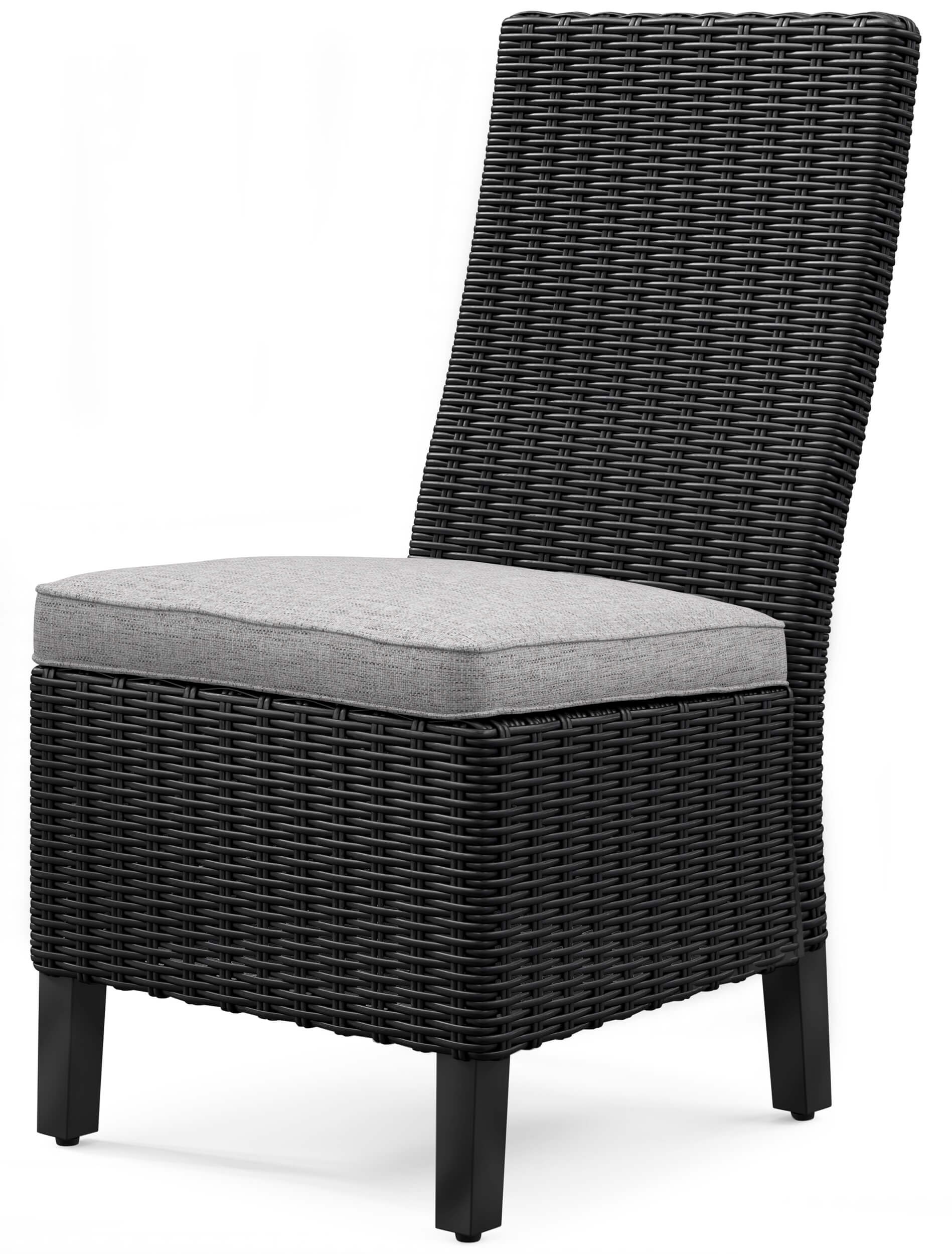 Beachcroft Outdoor Nuvella Fabric/Resin Wicker Patio Dining Set