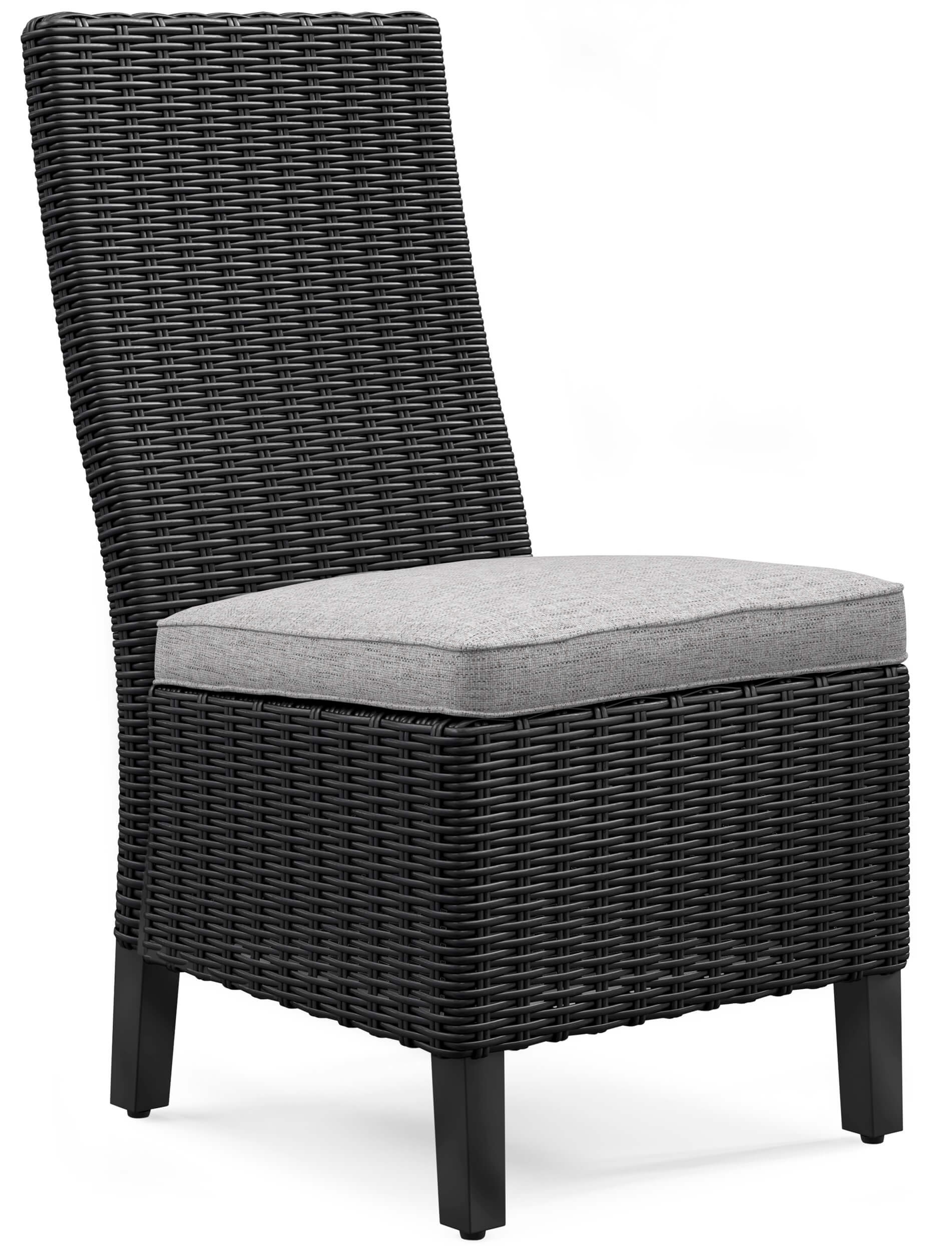 Beachcroft Outdoor Nuvella Fabric/Resin Wicker Patio Dining Set