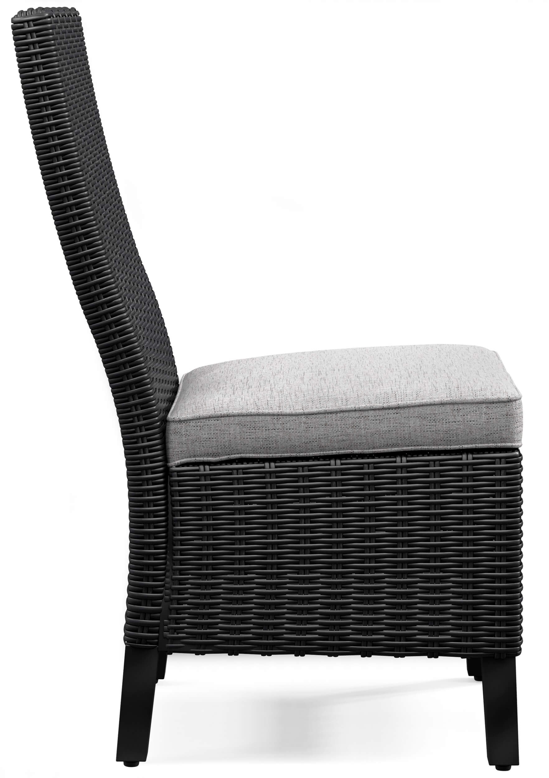 Beachcroft Outdoor Nuvella Fabric/Resin Wicker Patio Dining Set