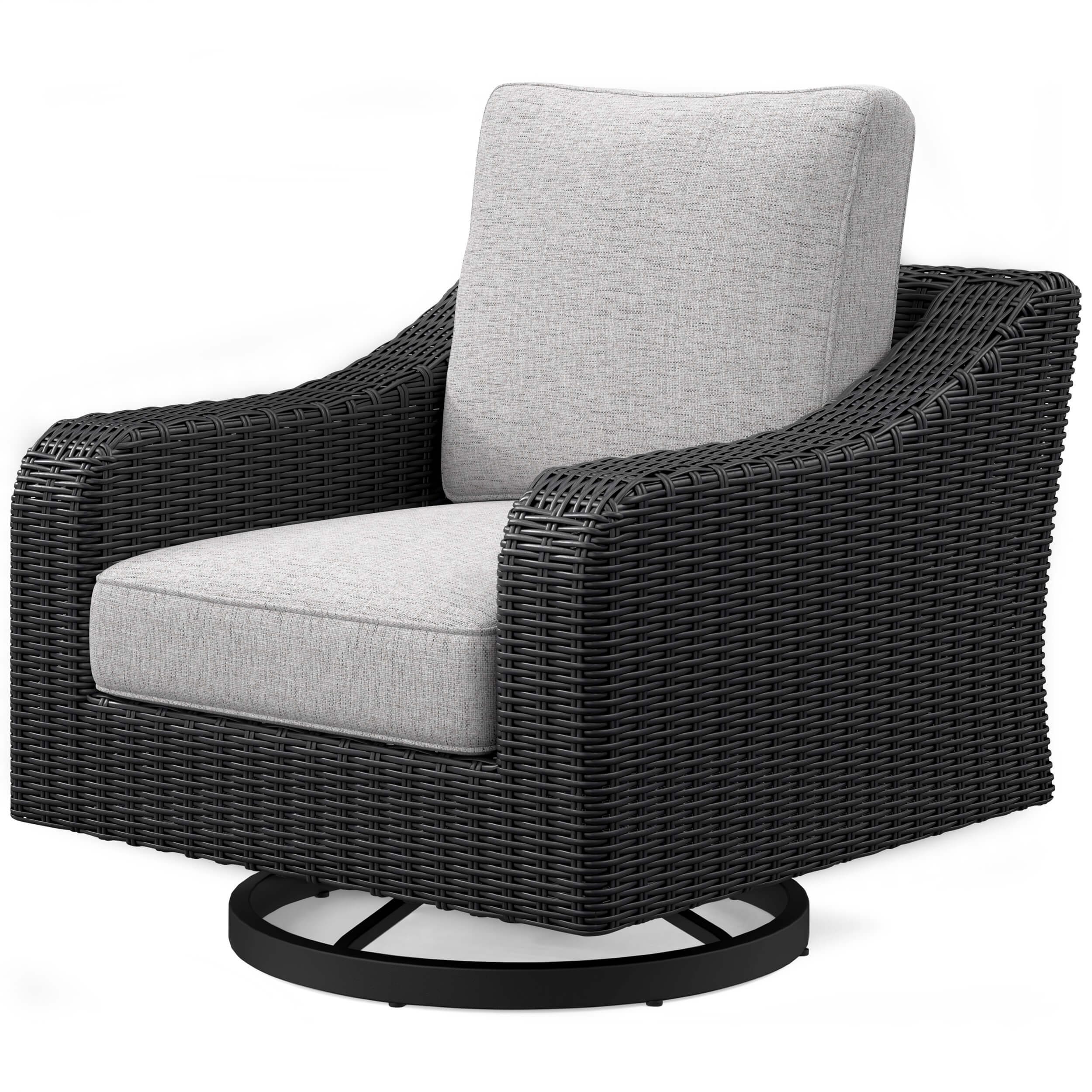 Beachcroft Outdoor Nuvella Fabric/Resin Wicker Patio Seating Set