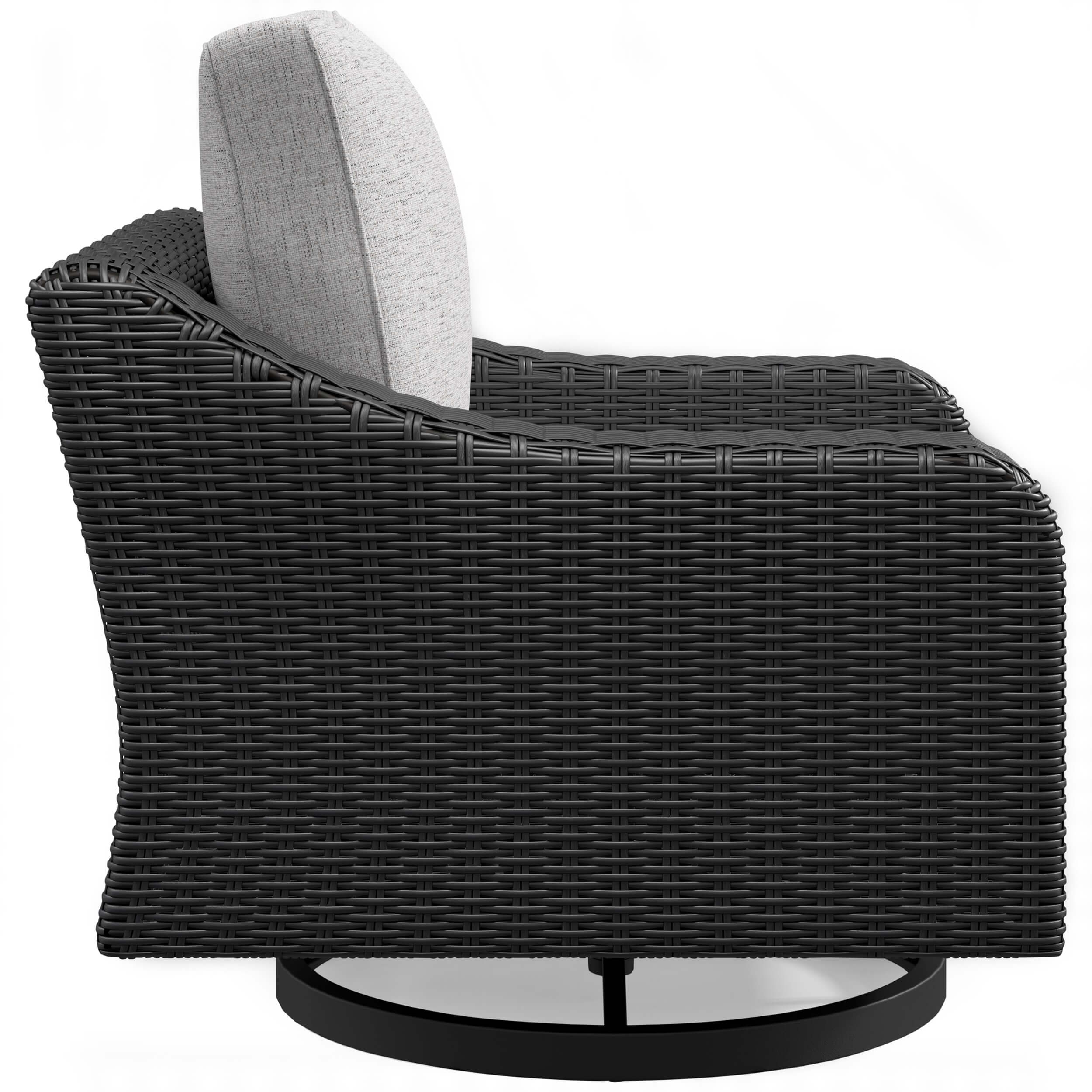 Beachcroft Outdoor Nuvella Fabric/Resin Wicker Patio Seating Set