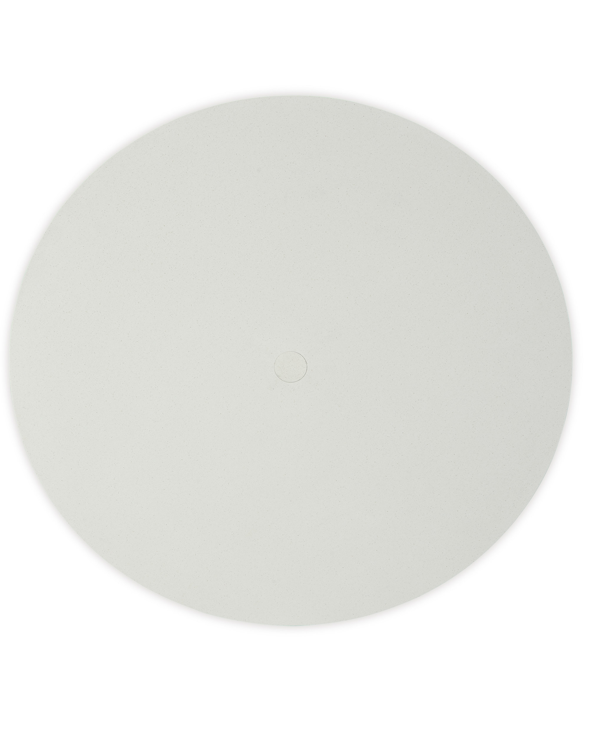 Seton Creek Round Faux Stone/Aluminum Bar Table with Umbella Hole