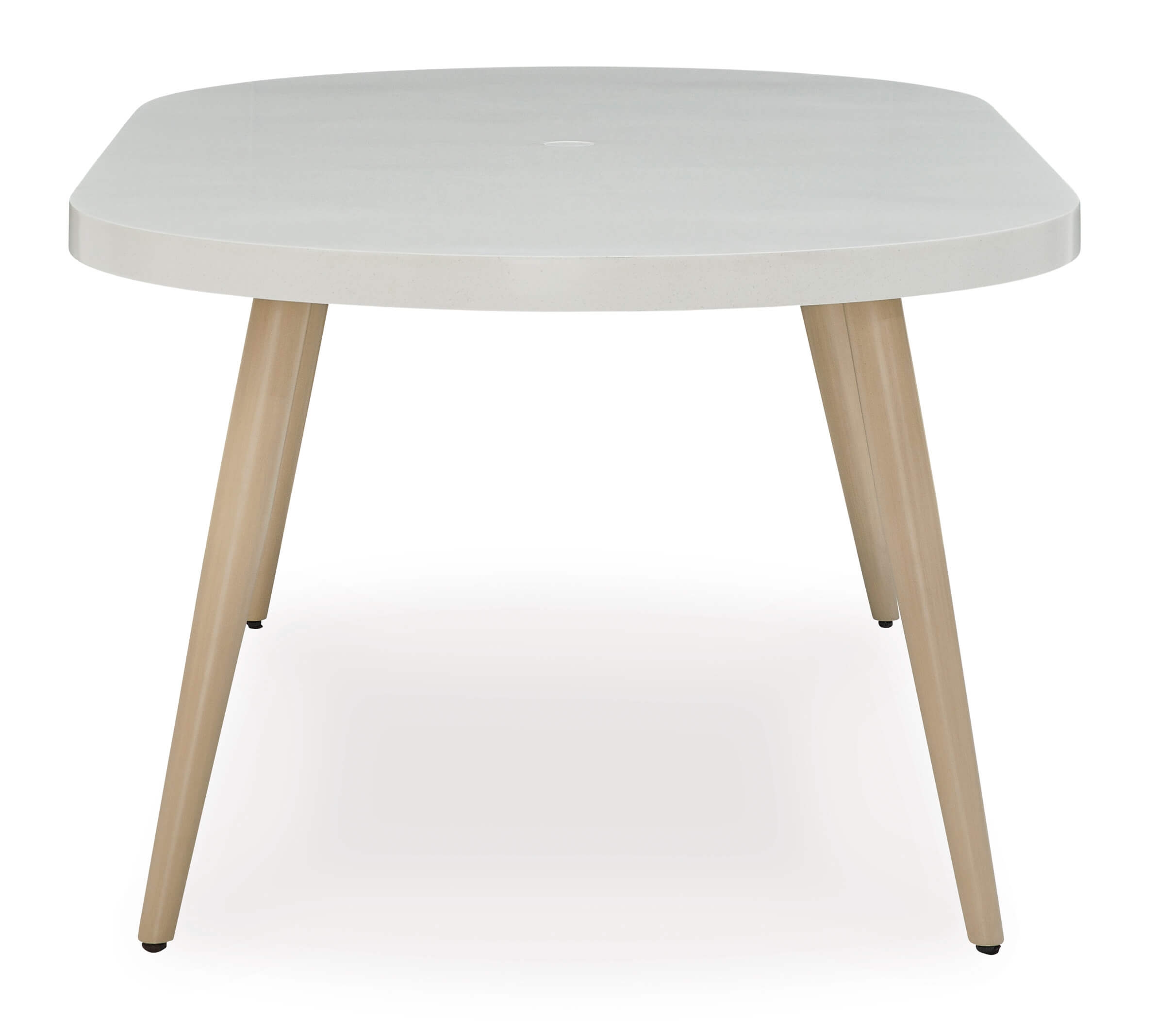 Seton Creek Outdoor Aluminum Oval Dining Table