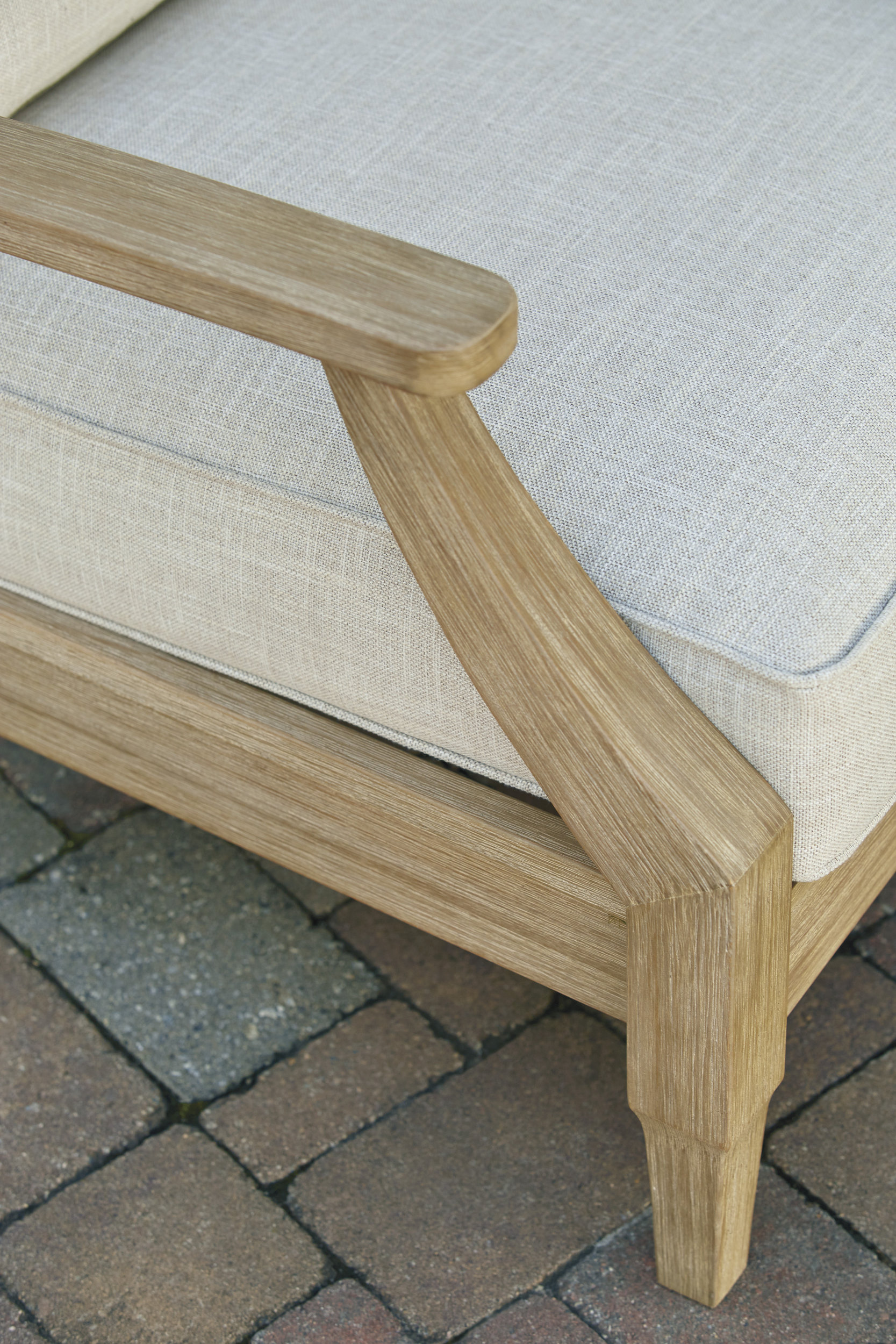 Clare View Fabric Nuvella Outdoor Sofa