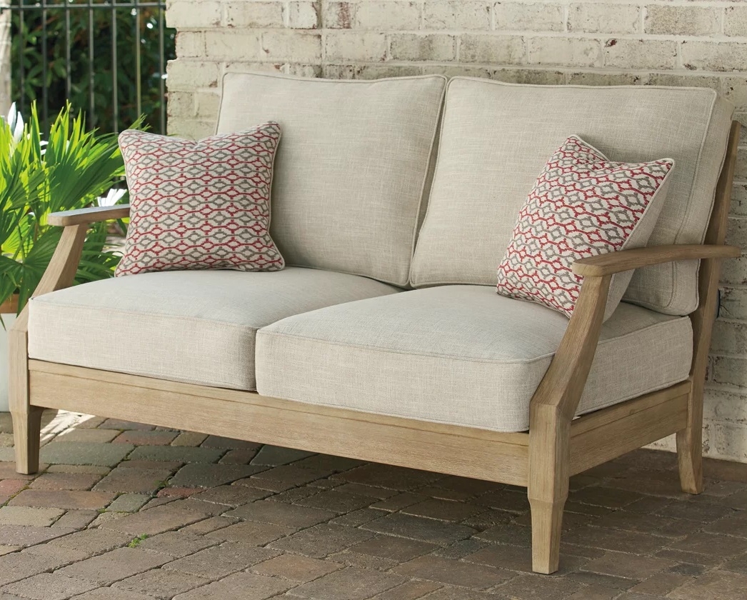 Clare View Fabric Nuvella Outdoor Loveseat