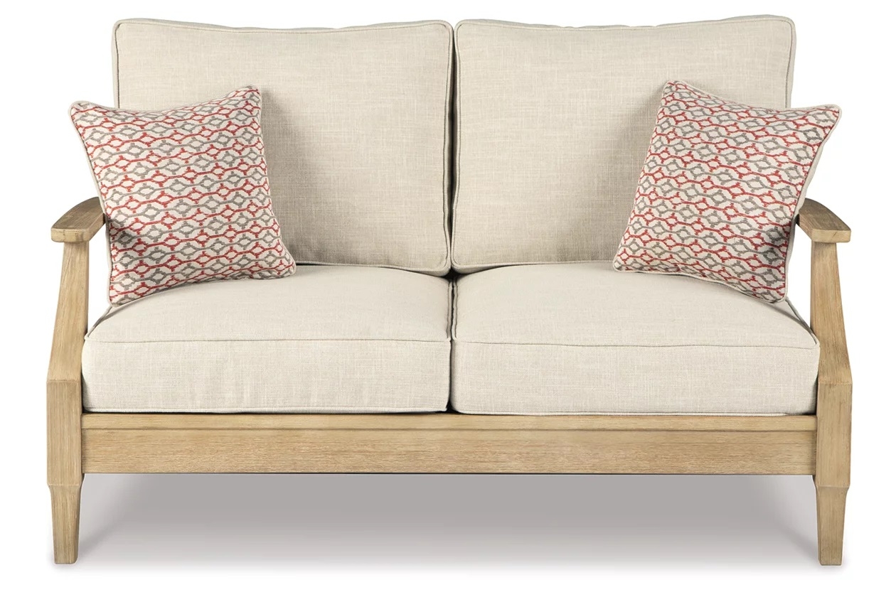 Clare View Fabric Nuvella Outdoor Loveseat