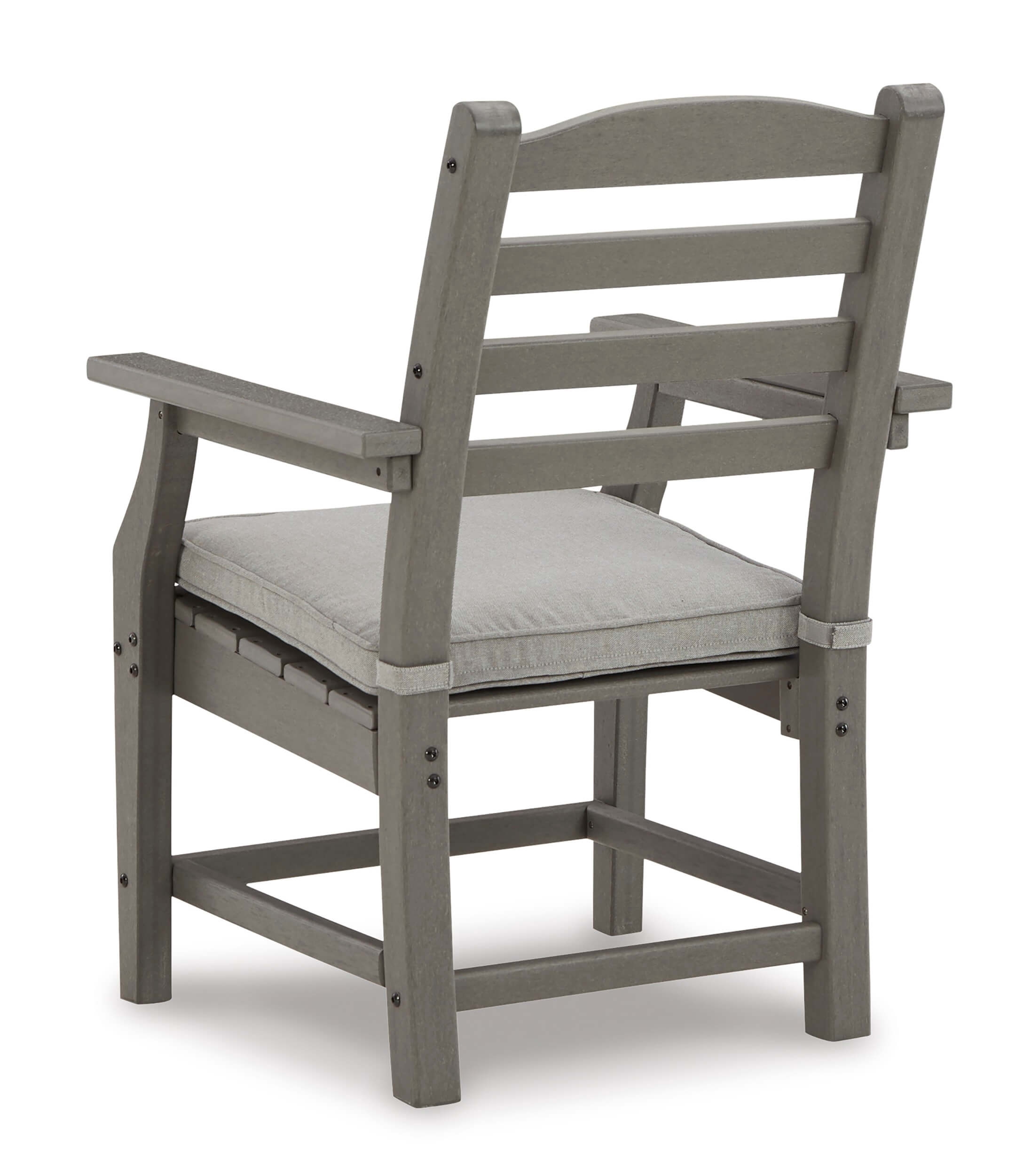 Visola Outdoor Nuvella Fabric/High-Density Polyethylene Dining Arm Chair