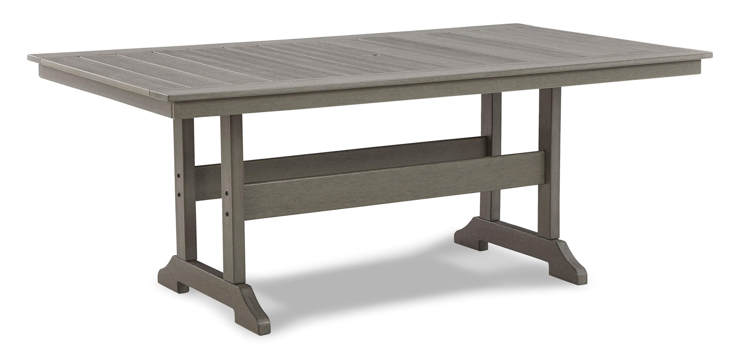 Visola Outdoor High-Density Polyethylene Rectangular Patio Dining Set