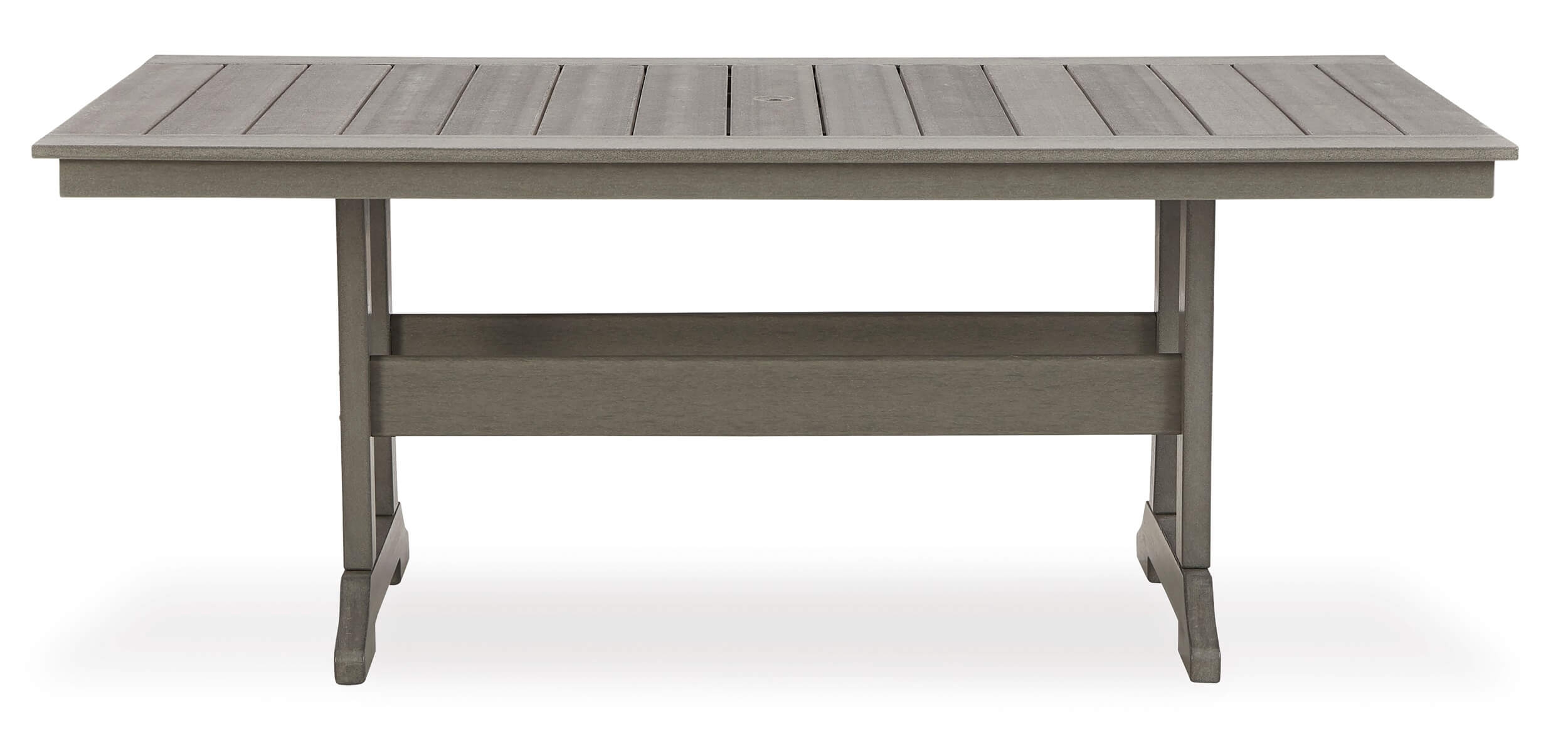 Visola Outdoor High-Density Polyethylene Rectangular Patio Dining Set