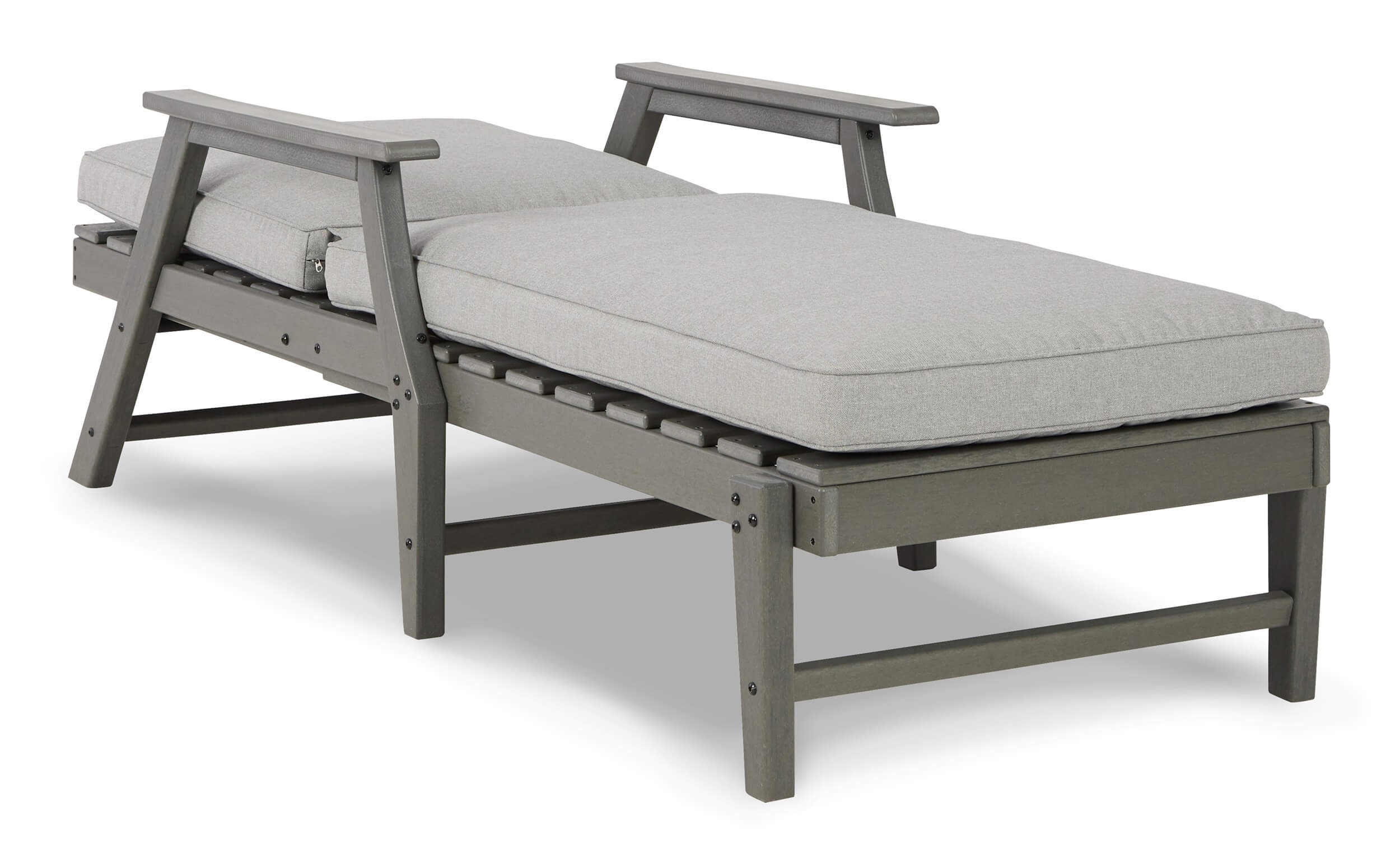 Visola Outdoor Nuvella Fabric/High-Density Polyethylene Chaise Lounge
