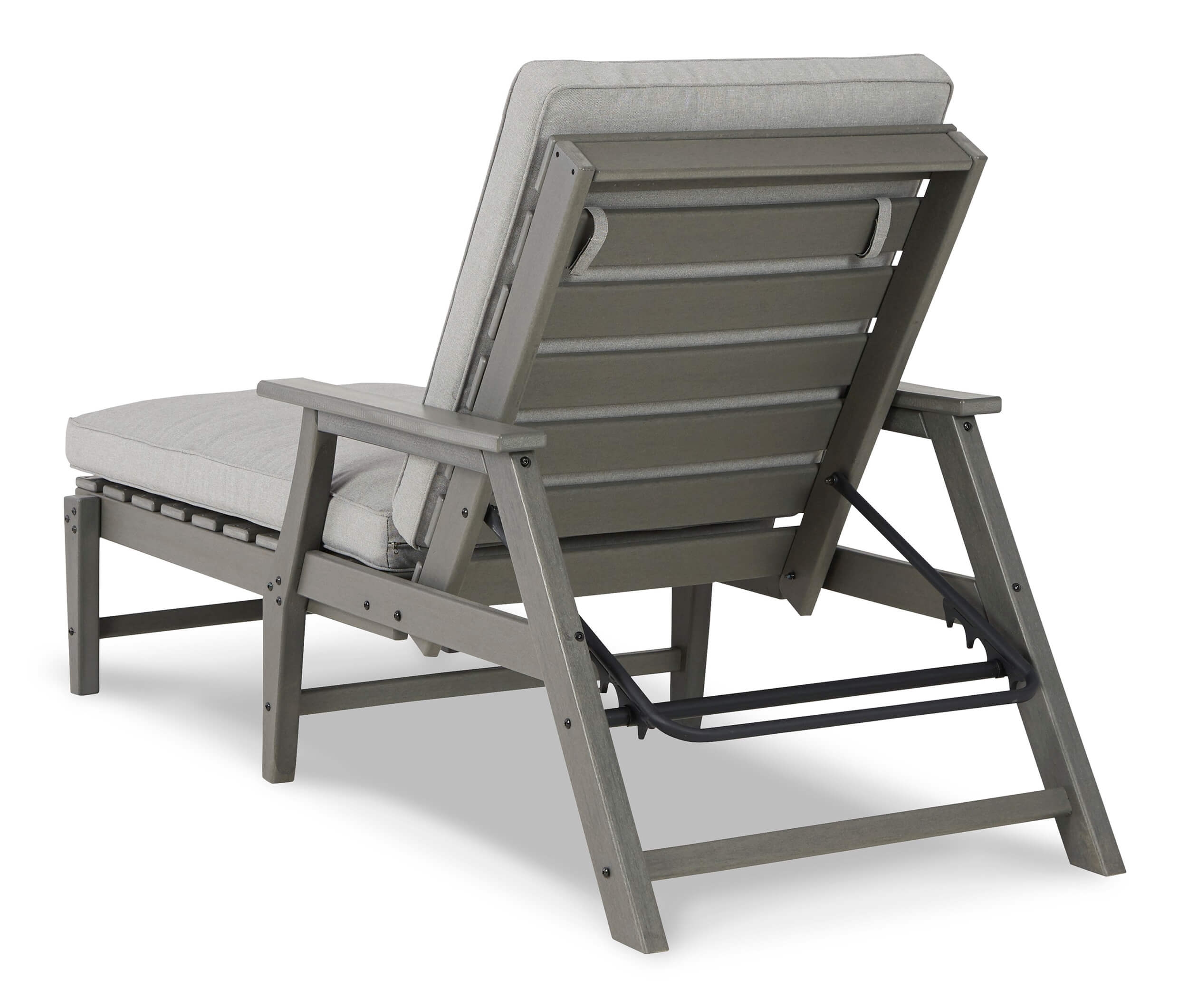 Visola Outdoor Nuvella Fabric/High-Density Polyethylene Chaise Lounge